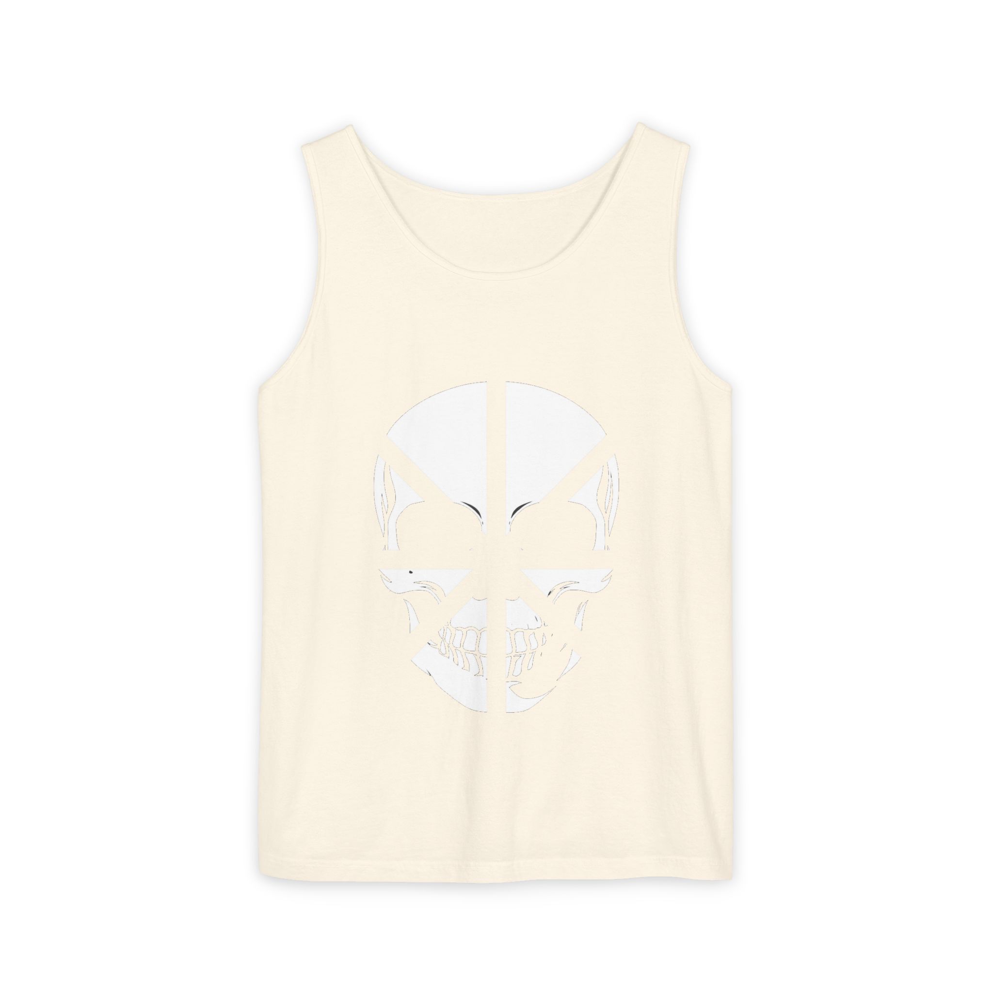 Alien Skull Tank Top — Subtle Sci‑Fi Skull Graphic Sleeveless Tee - Image 12