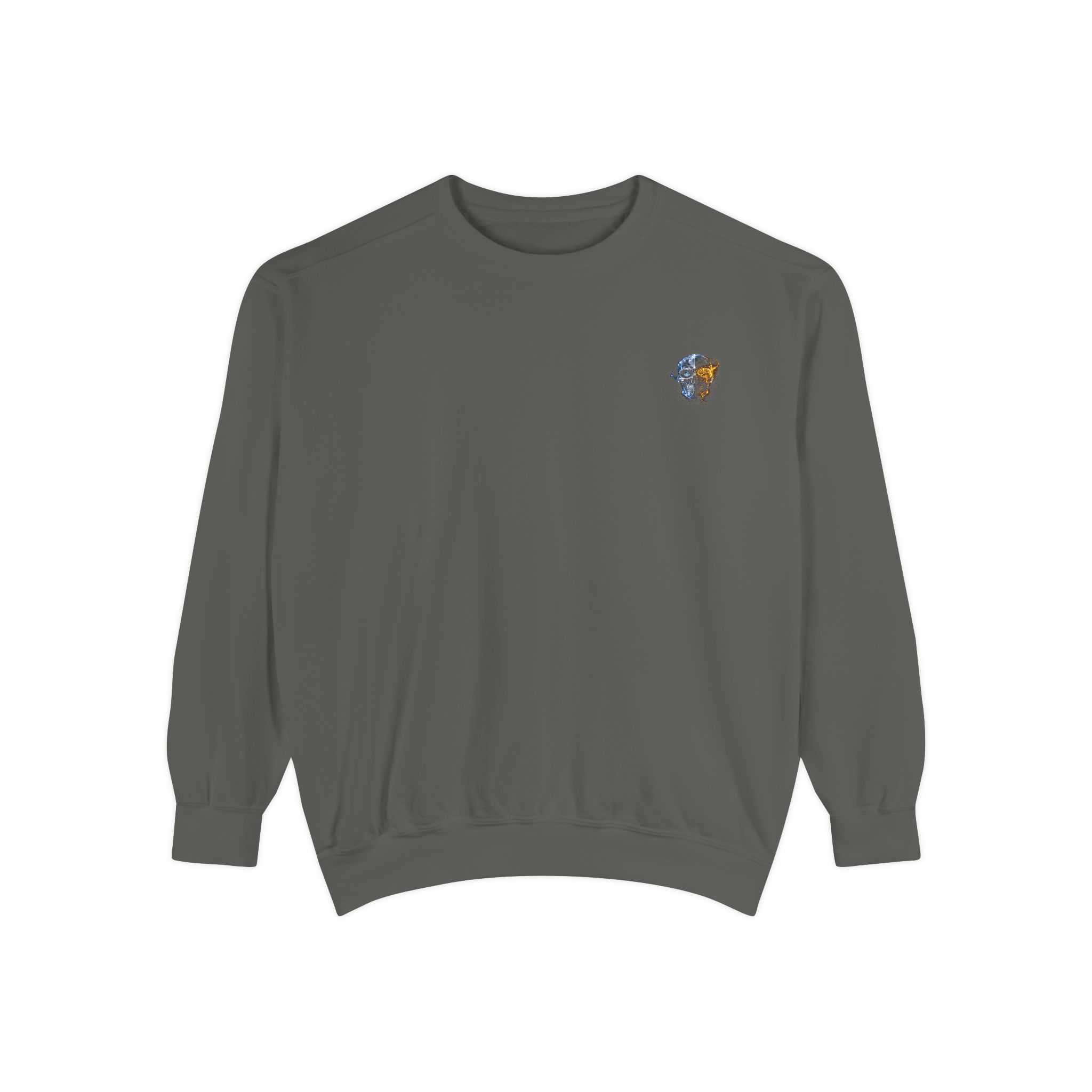 Minimalist Ice Cream Cone Sweatshirt – Cute Small Chest Graphic Cozy Crewneck - Image 8