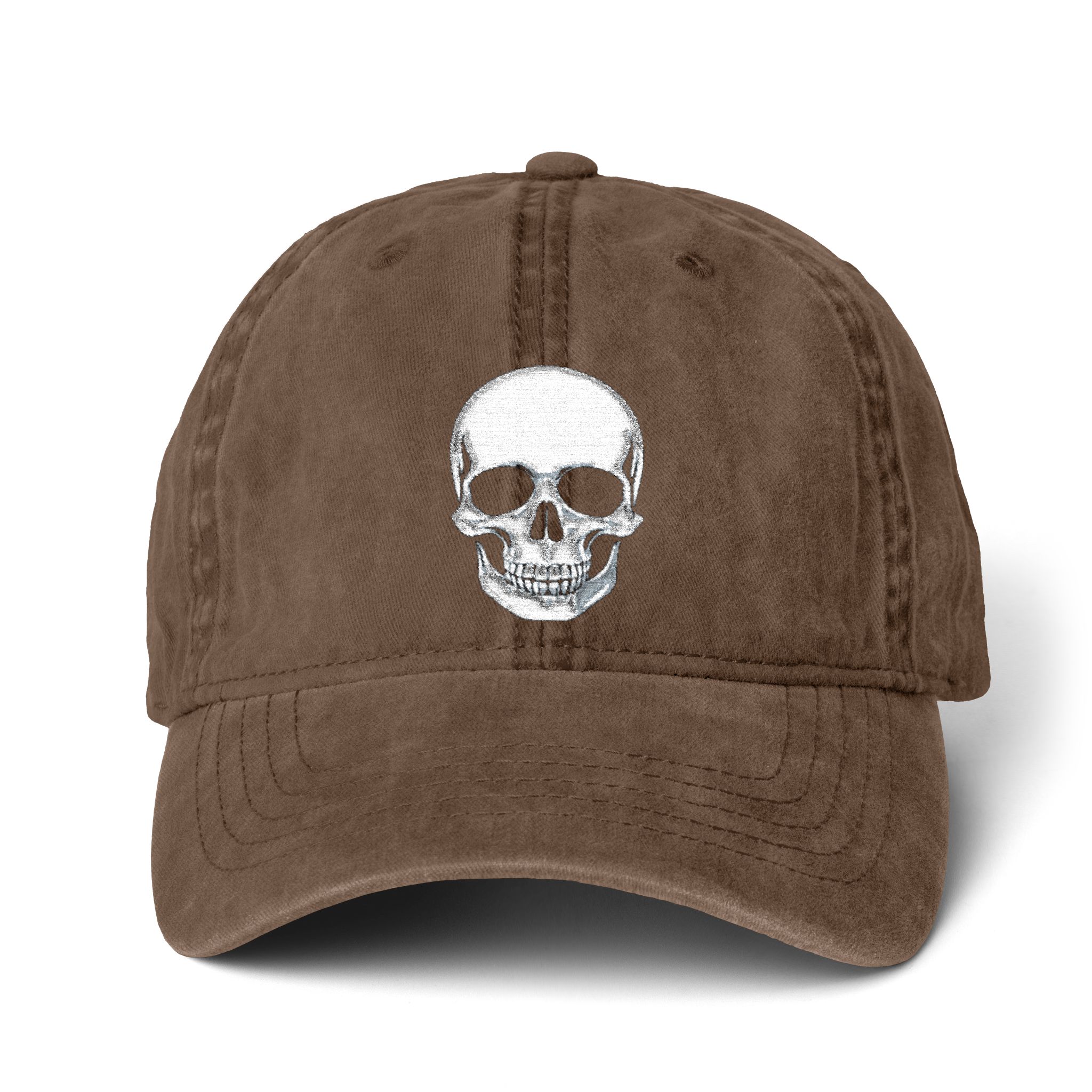 Women's Pigment-Dyed Cap with Fashion Undervisor (Embroidery) - Image 10