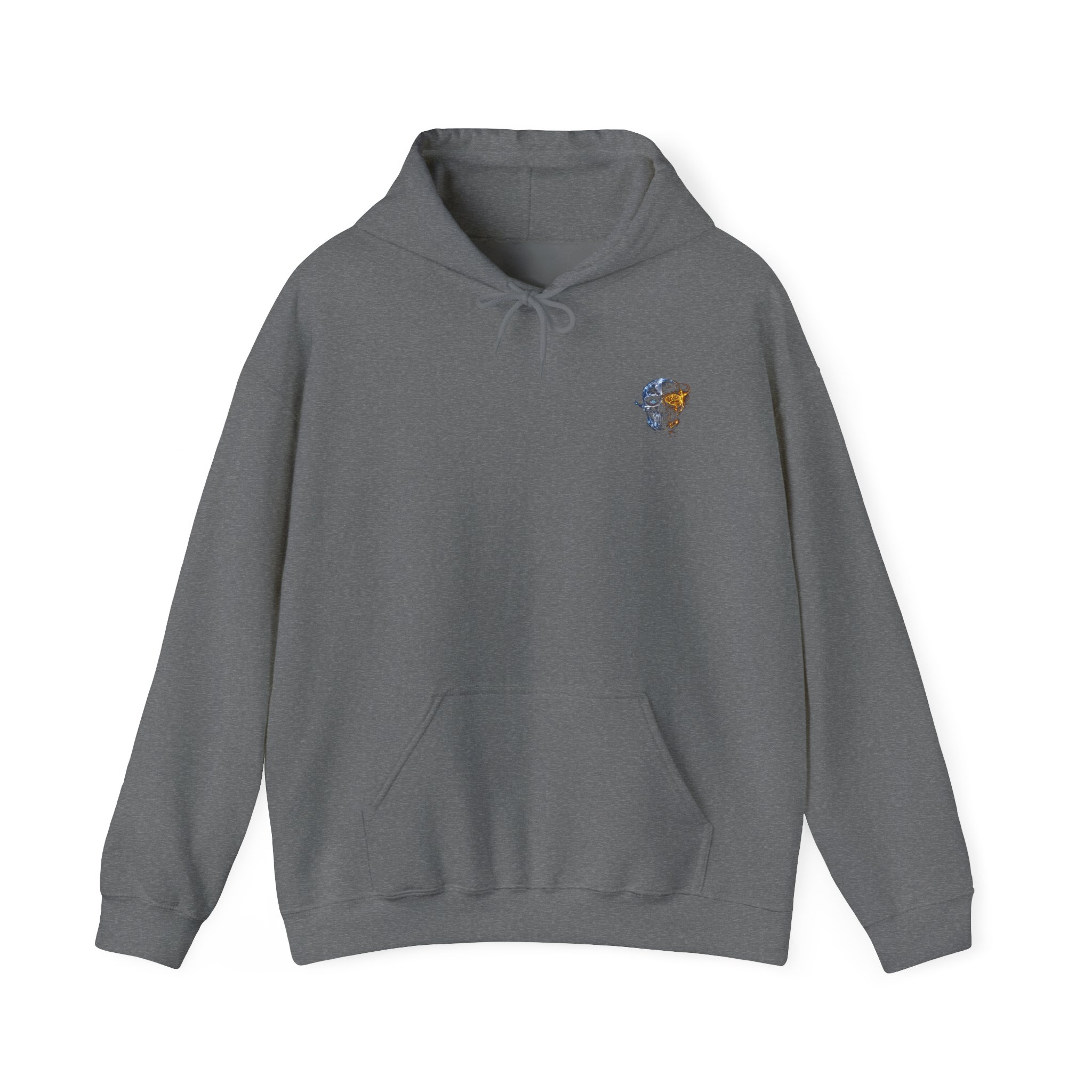 Mini Vintage Skate Skull Hoodie – Small Chest Graphic Pullover - Image 25