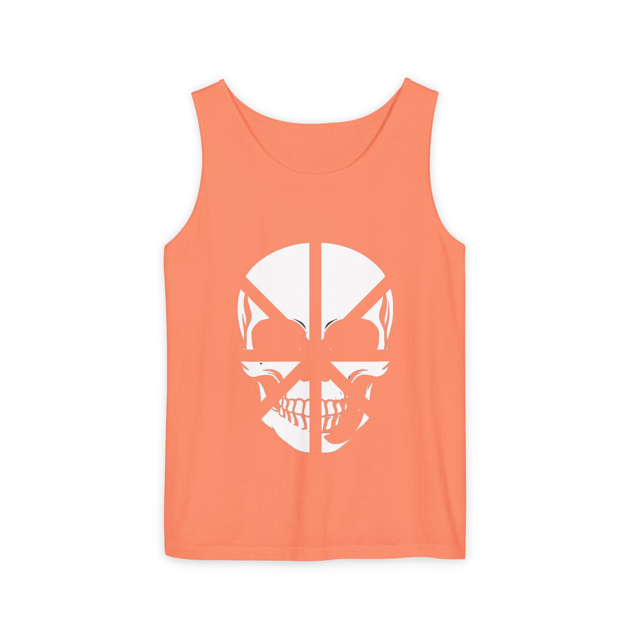 Alien Skull Tank Top — Subtle Sci‑Fi Skull Graphic Sleeveless Tee - Image 6