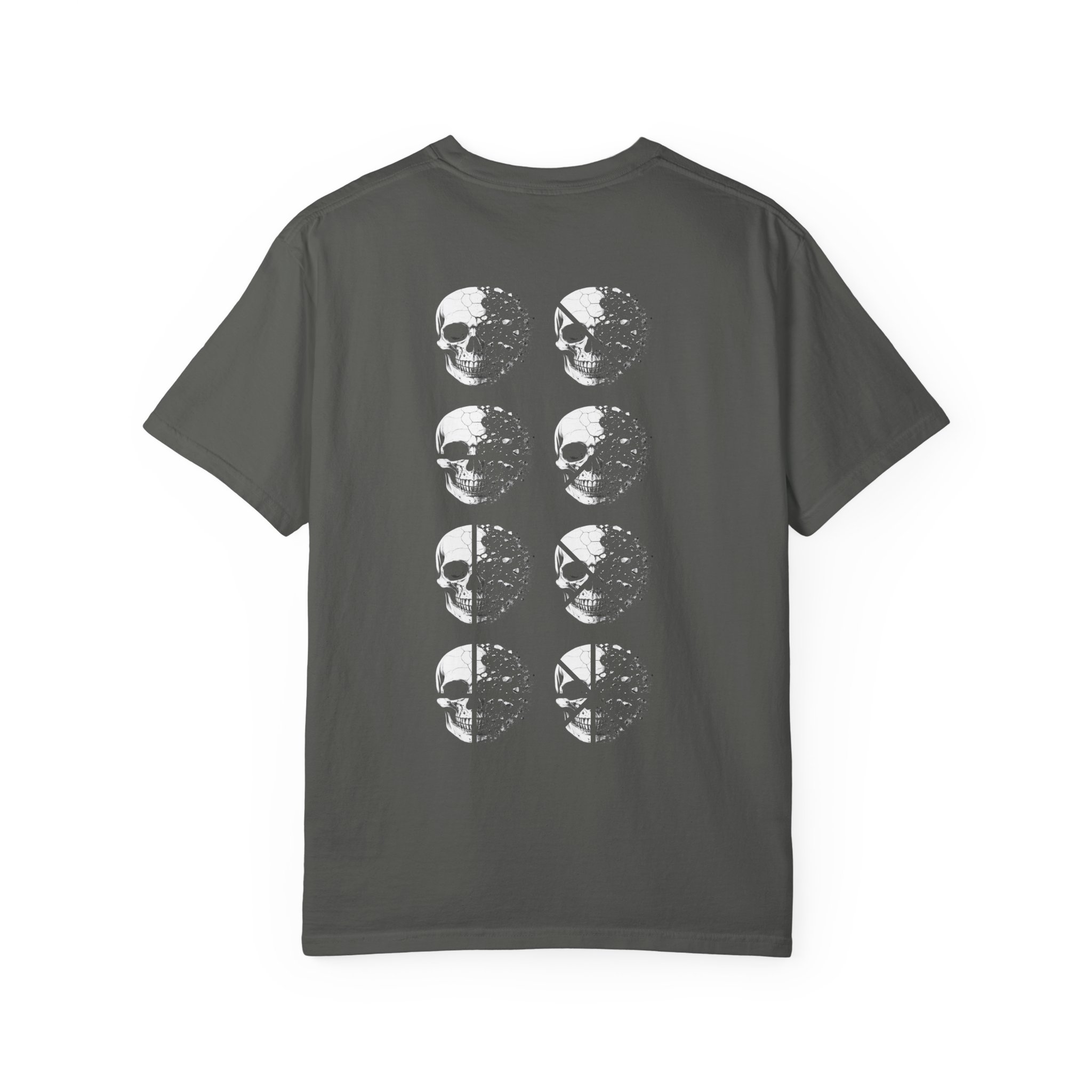 Peace Moon T-Shirt — Minimal 'Keep Going' Graphic Tee with Repeating Peace Moon Back Print - Image 27