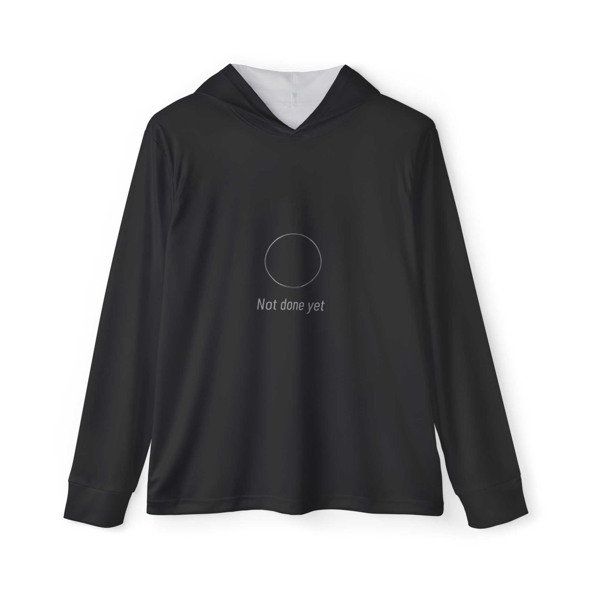 Men's 'Not Done Yet' Sports Warmup Hoodie - Image 2