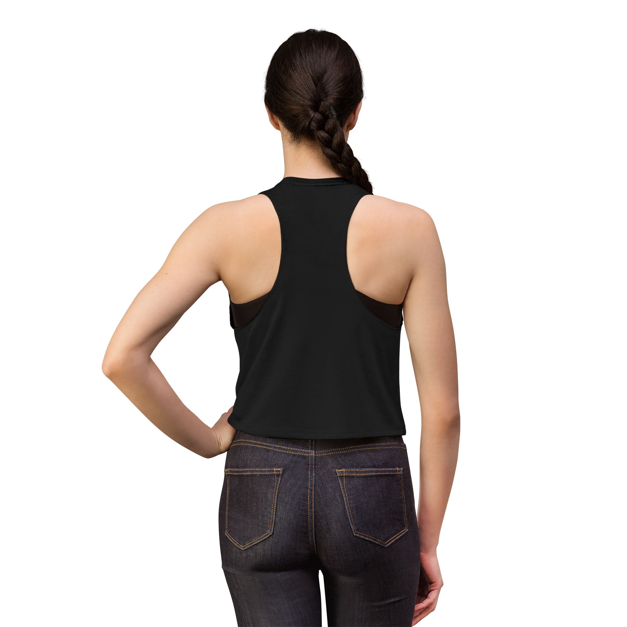 Women's Crop Top — Gothic Skull - Image 5