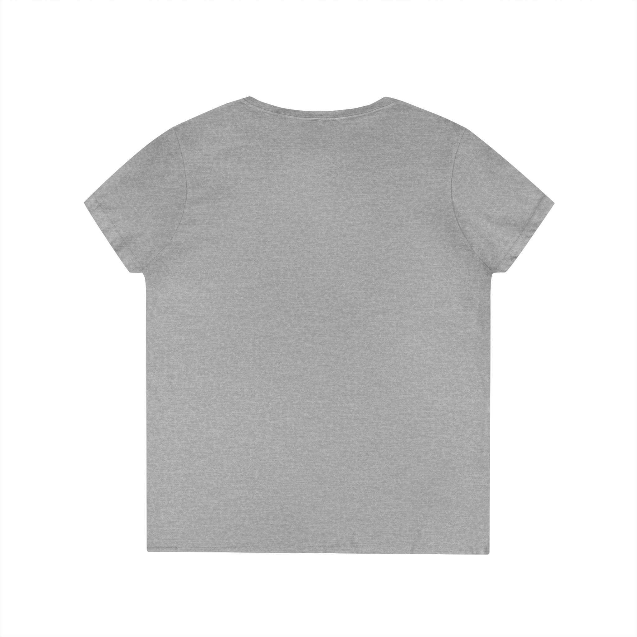 Mini Floral Skull V-Neck Tee — Women's Casual Graphic T-Shirt - Image 12