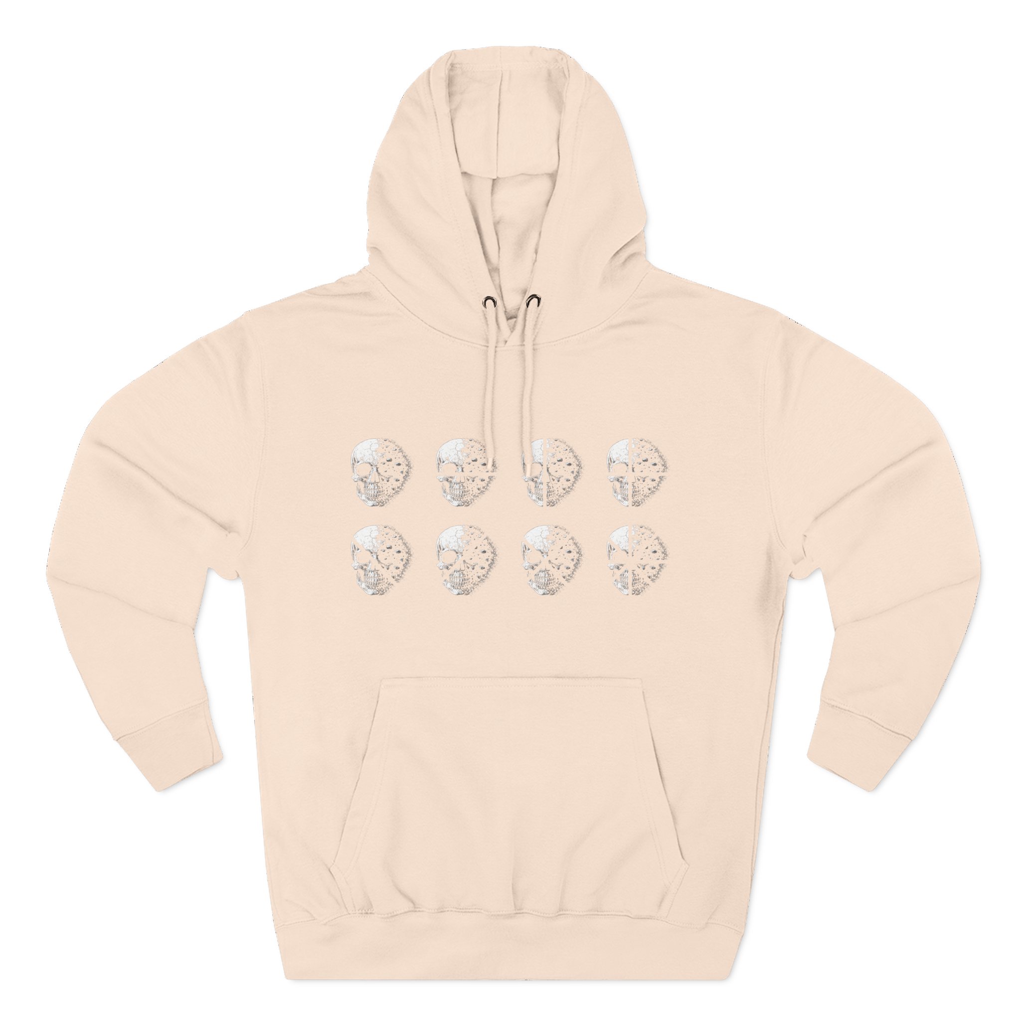 Stay Lucid Hoodie — Minimal Lunar Skull Graphic Pullover - Image 21