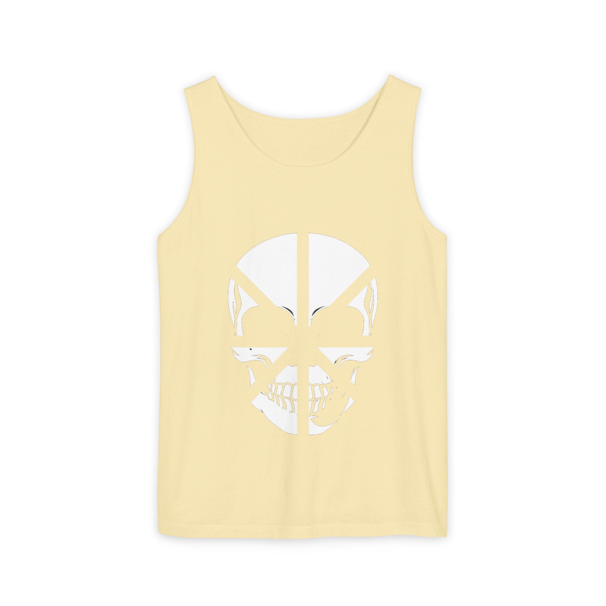 Alien Skull Tank Top — Subtle Sci‑Fi Skull Graphic Sleeveless Tee - Image 14