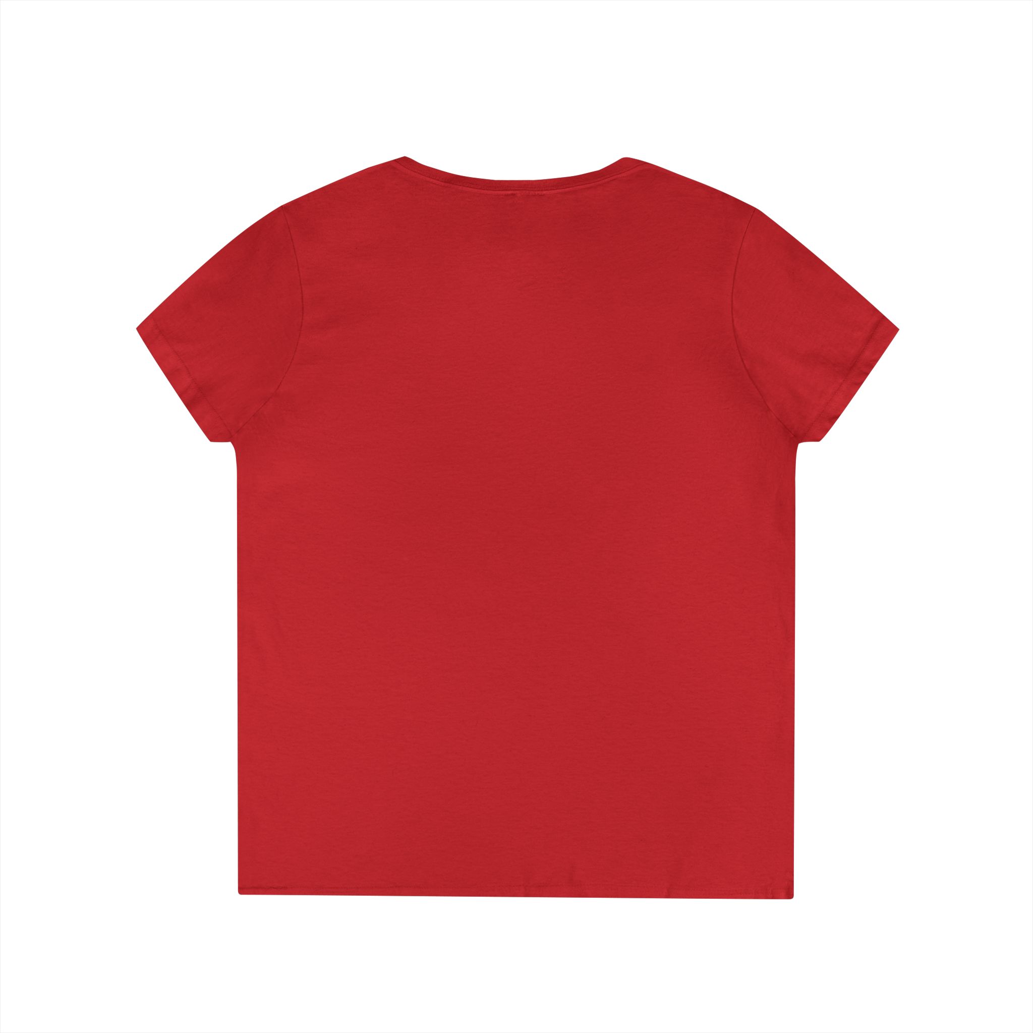 Mini Floral Skull V-Neck Tee — Women's Casual Graphic T-Shirt - Image 42