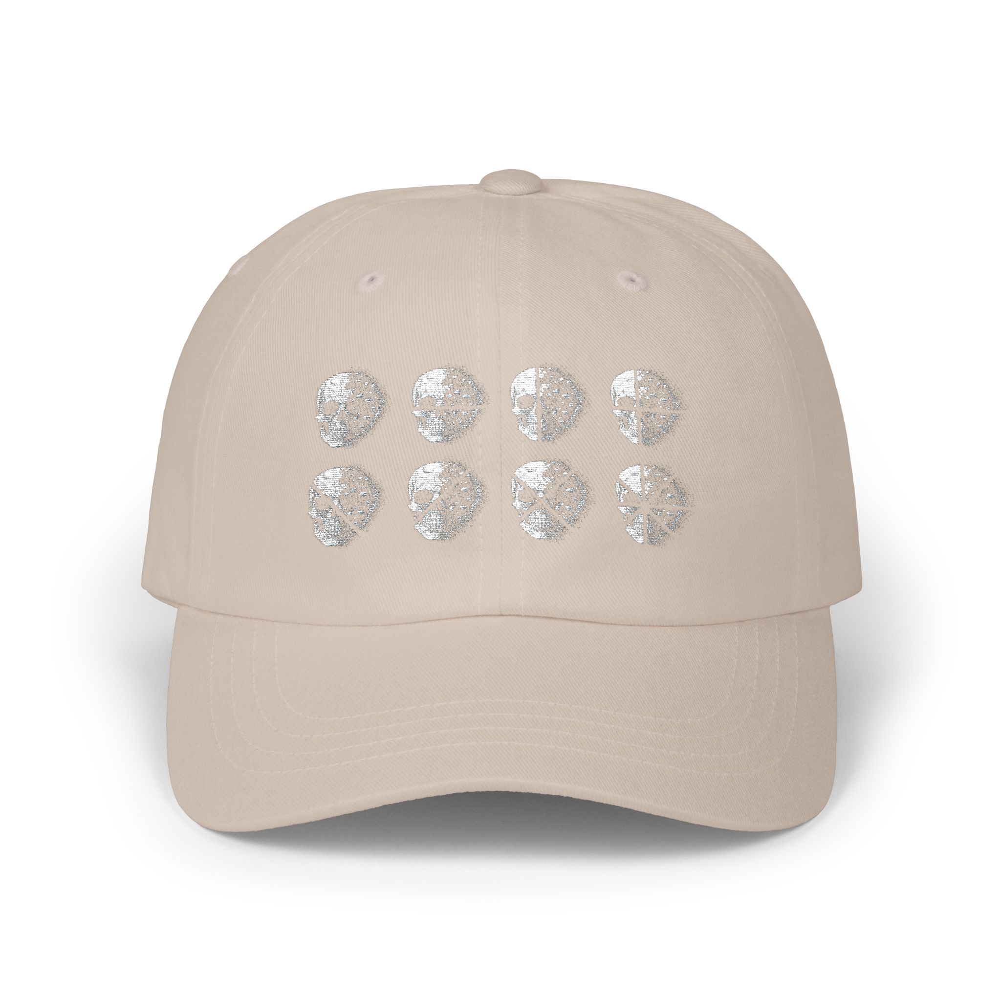 Dad Cap with Sparkle Dots — Minimalist Sequin Baseball Hat - Image 6