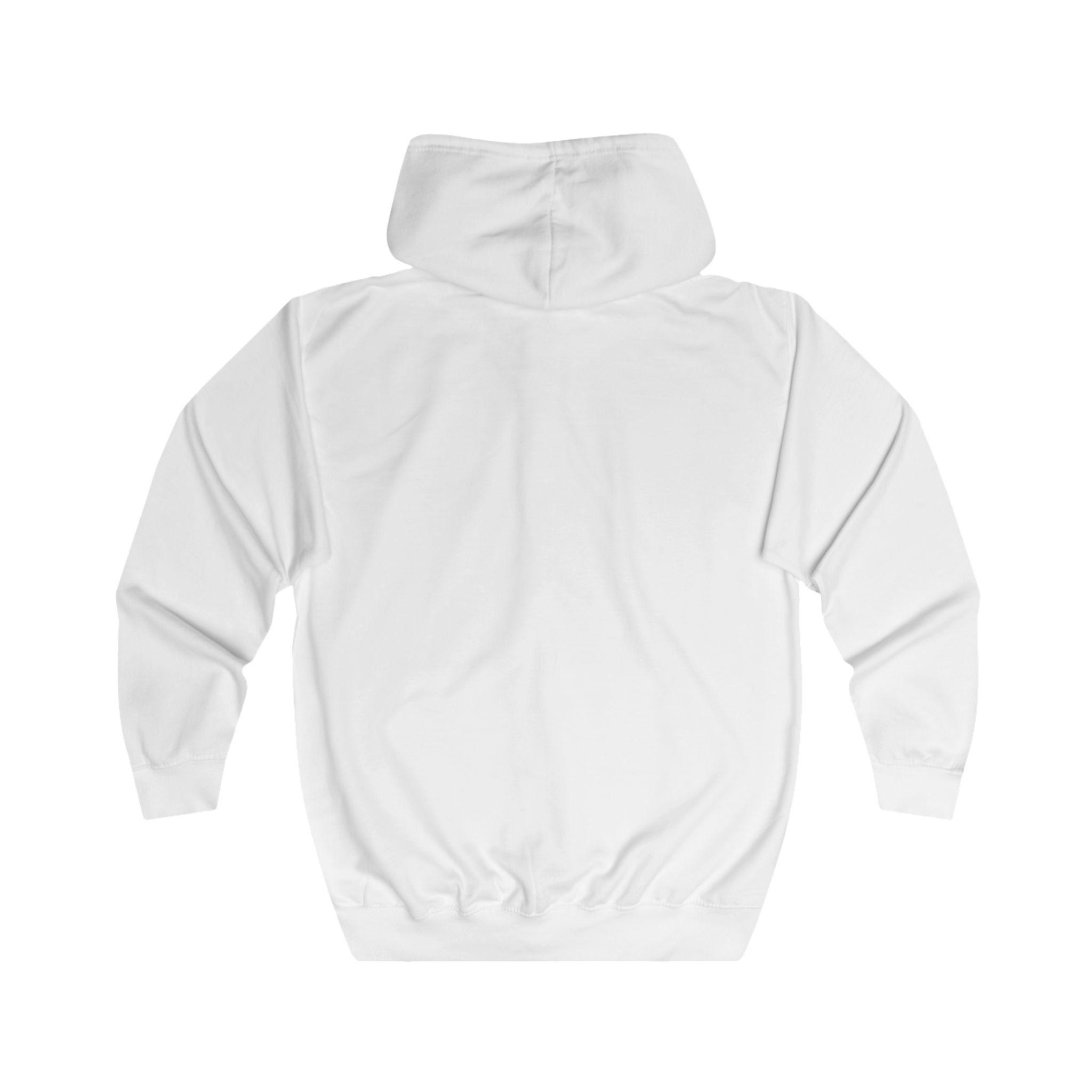 Crescent Moon Skull Zip Hoodie - Image 3