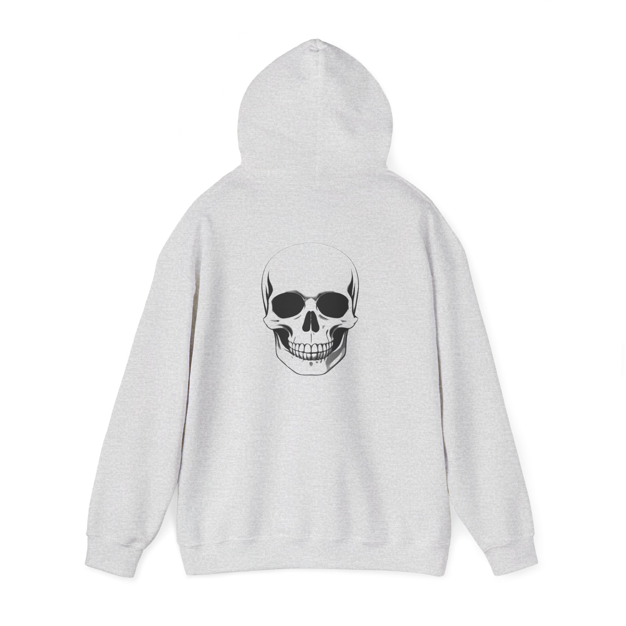 Skull Graphic Hoodie — Minimal Back Skull Design - Image 11
