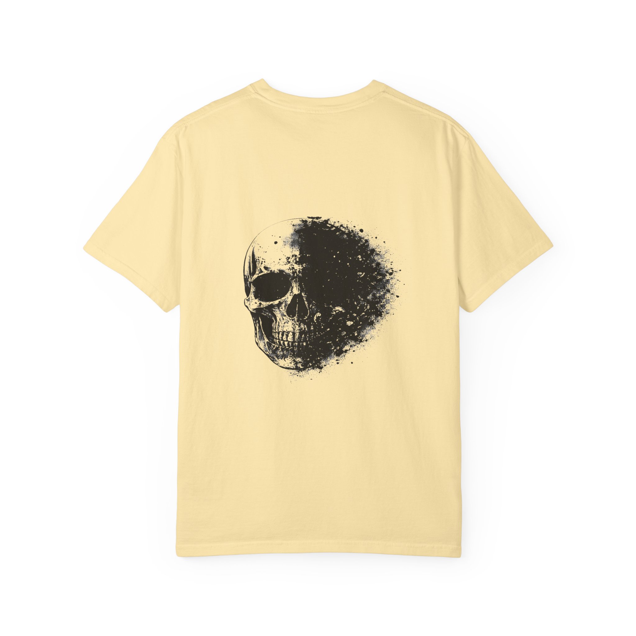 Skull Fade Tee — Grunge Disintegrating Skull Graphic T-Shirt - Image 9