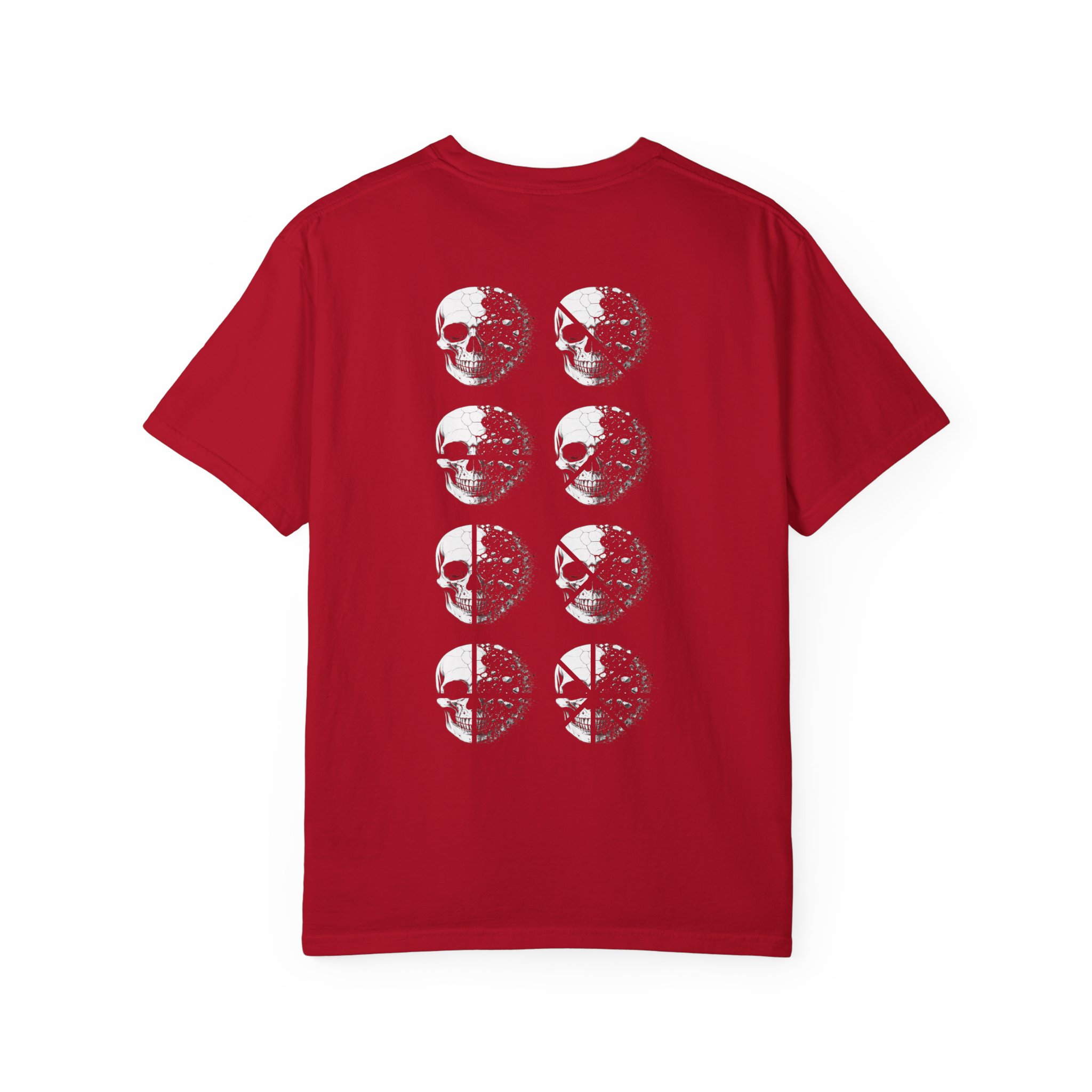 Peace Moon T-Shirt — Minimal 'Keep Going' Graphic Tee with Repeating Peace Moon Back Print - Image 45