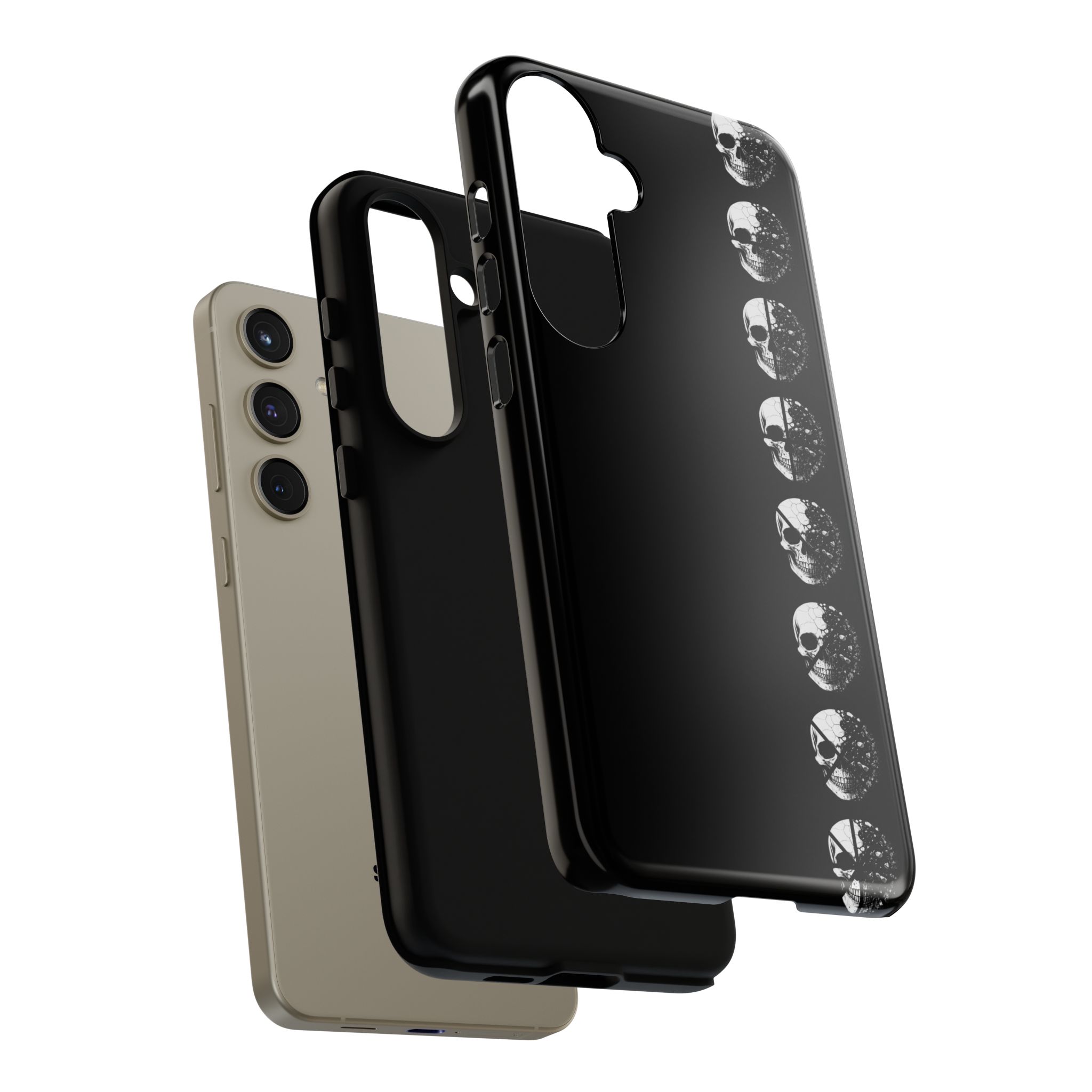 Skull Strip Tough Phone Case - Image 131