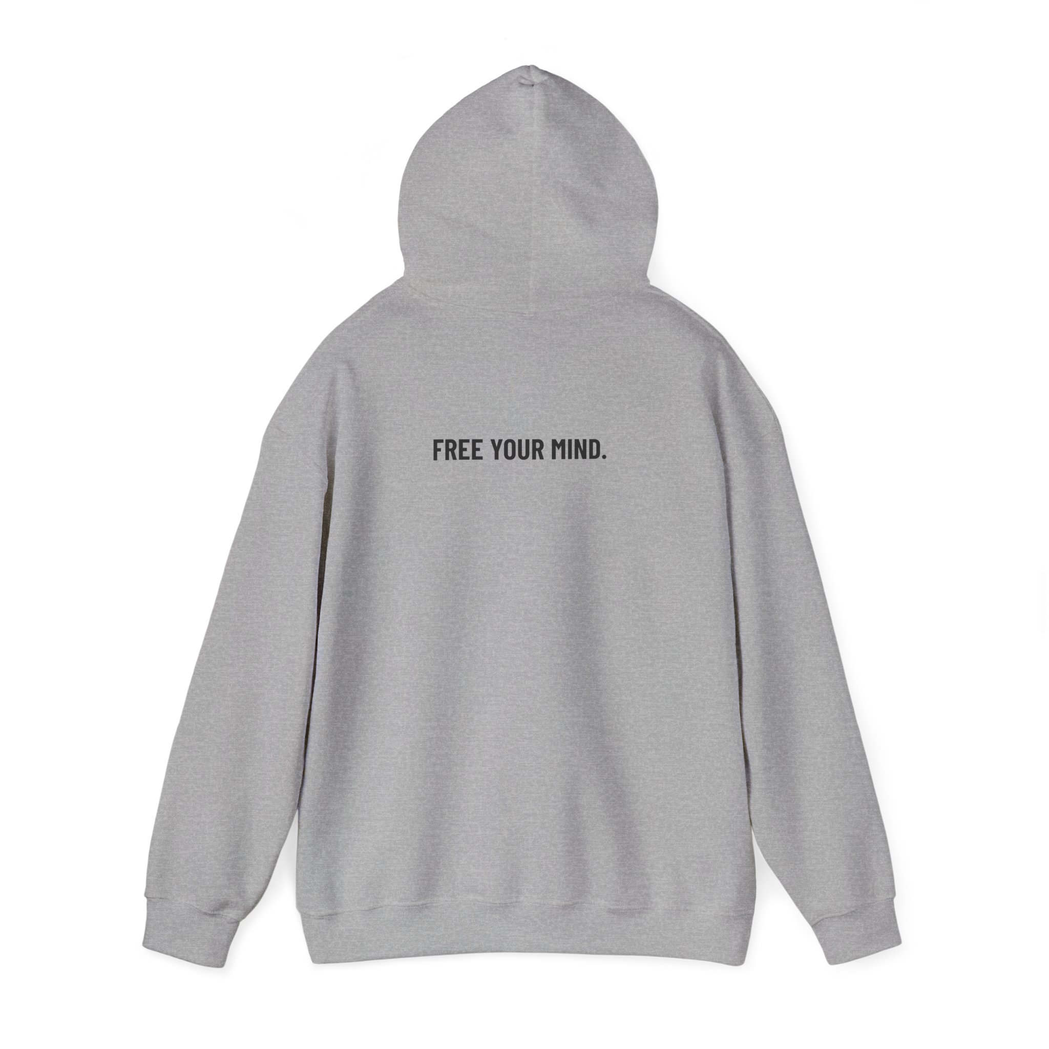 Moon Phase Hoodie — "Free Your Mind" Minimalist Astral Sweatshirt - Image 16