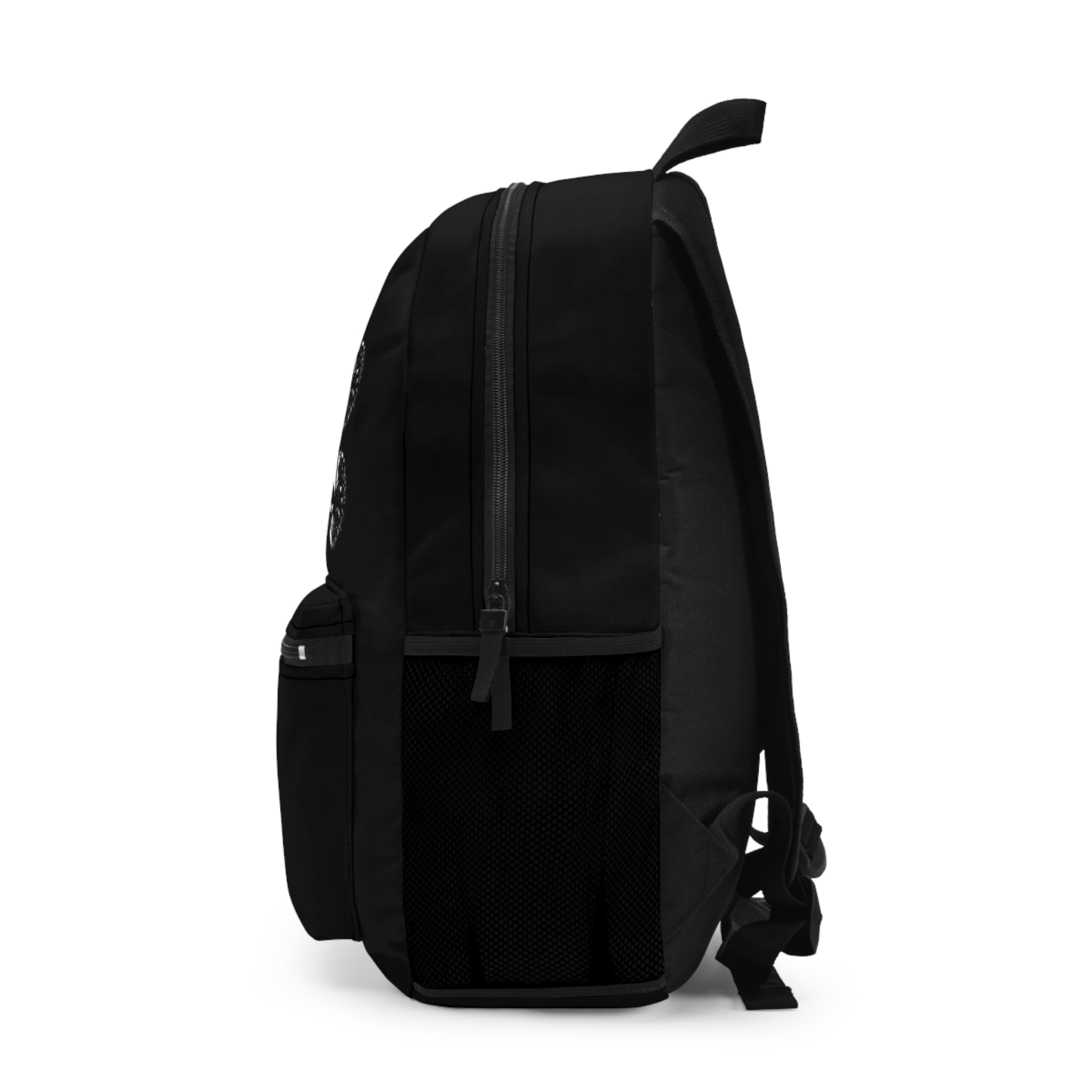 Skull Moon Phase Backpack — Gothic Mooncycle Daypack - Image 3