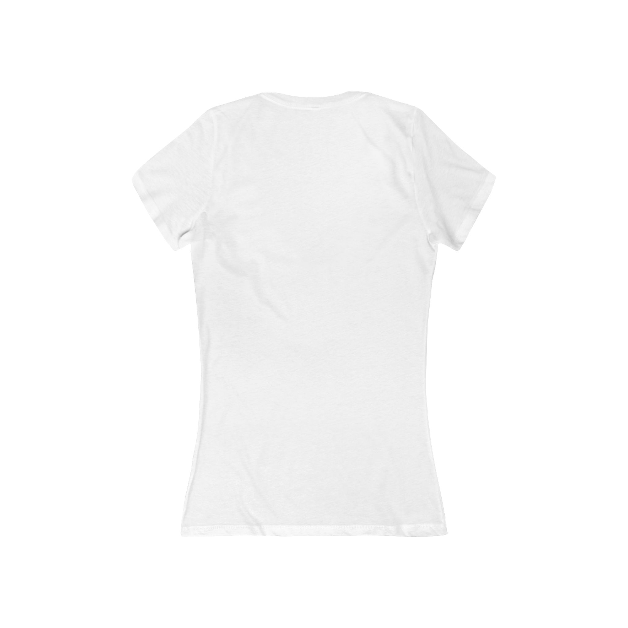 Sketched Skull Deep V-Neck Tee - Image 3