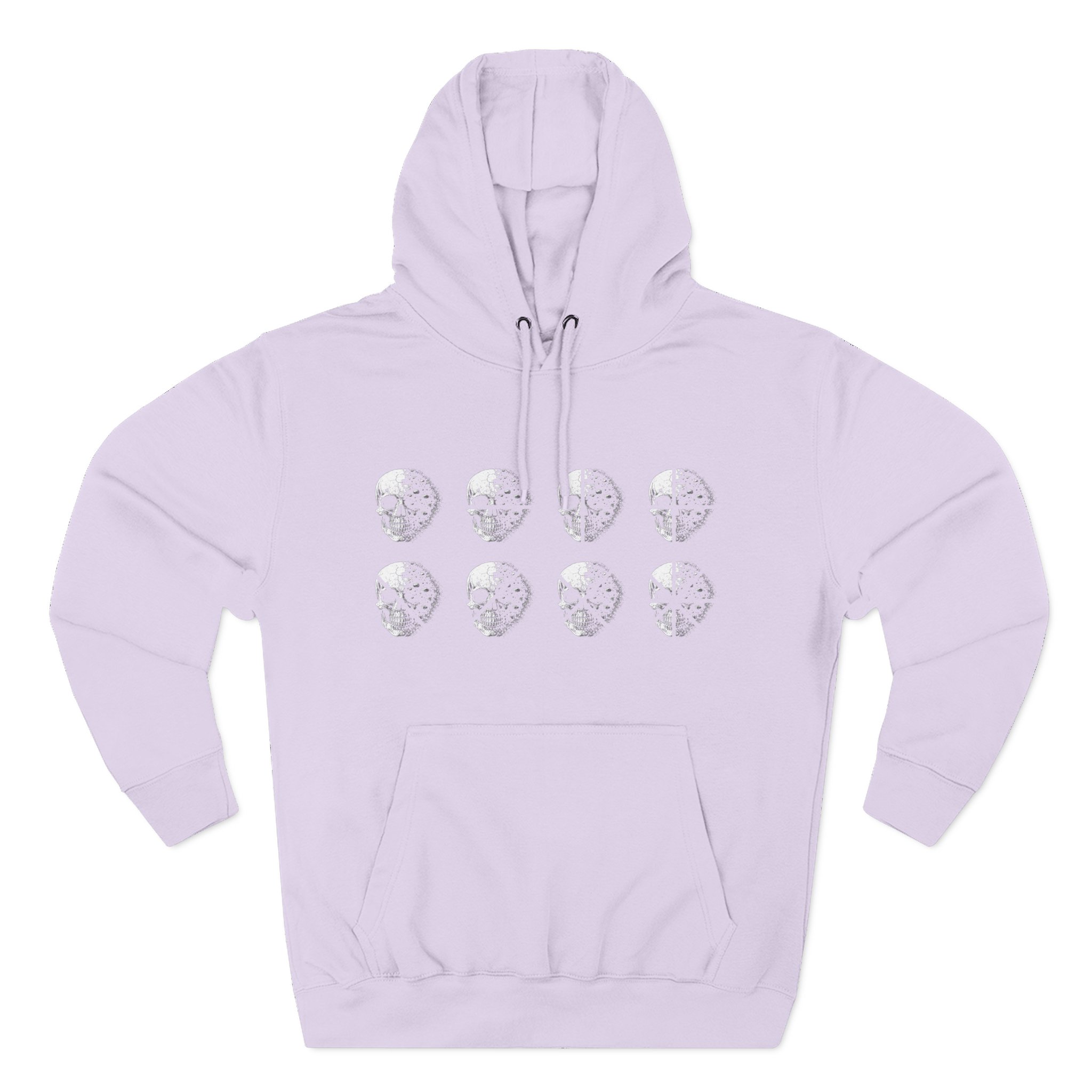 Stay Lucid Hoodie — Minimal Lunar Skull Graphic Pullover - Image 49