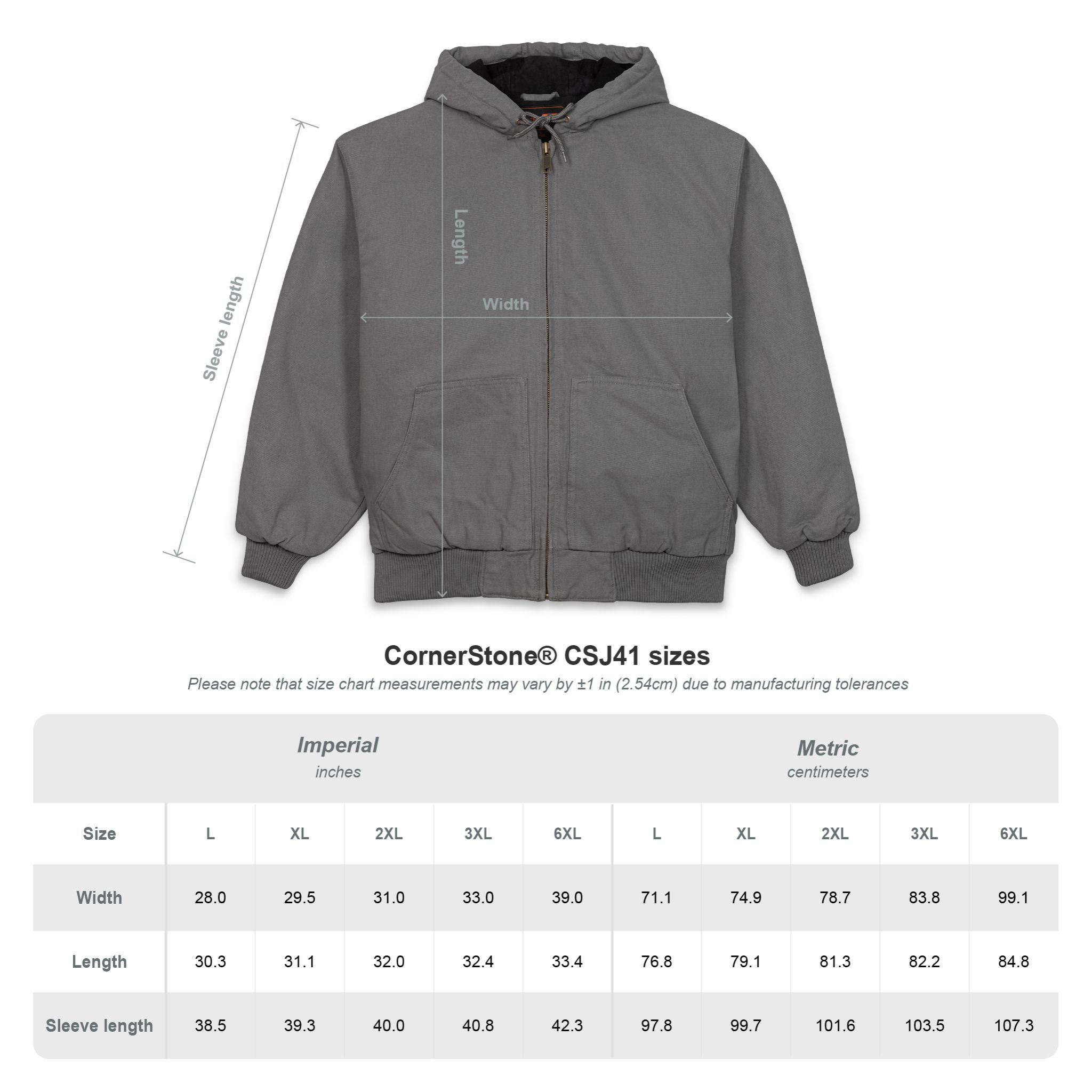 Embroidered Work Hooded Jacket — Small Chest Camo Skull Logo - Image 5