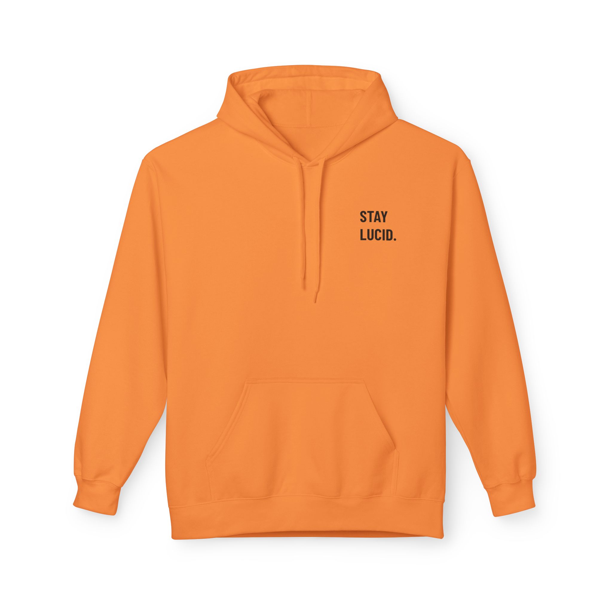 Stay Lucid Hoodie — Minimal Black Circle Graphic Pullover - Image 15