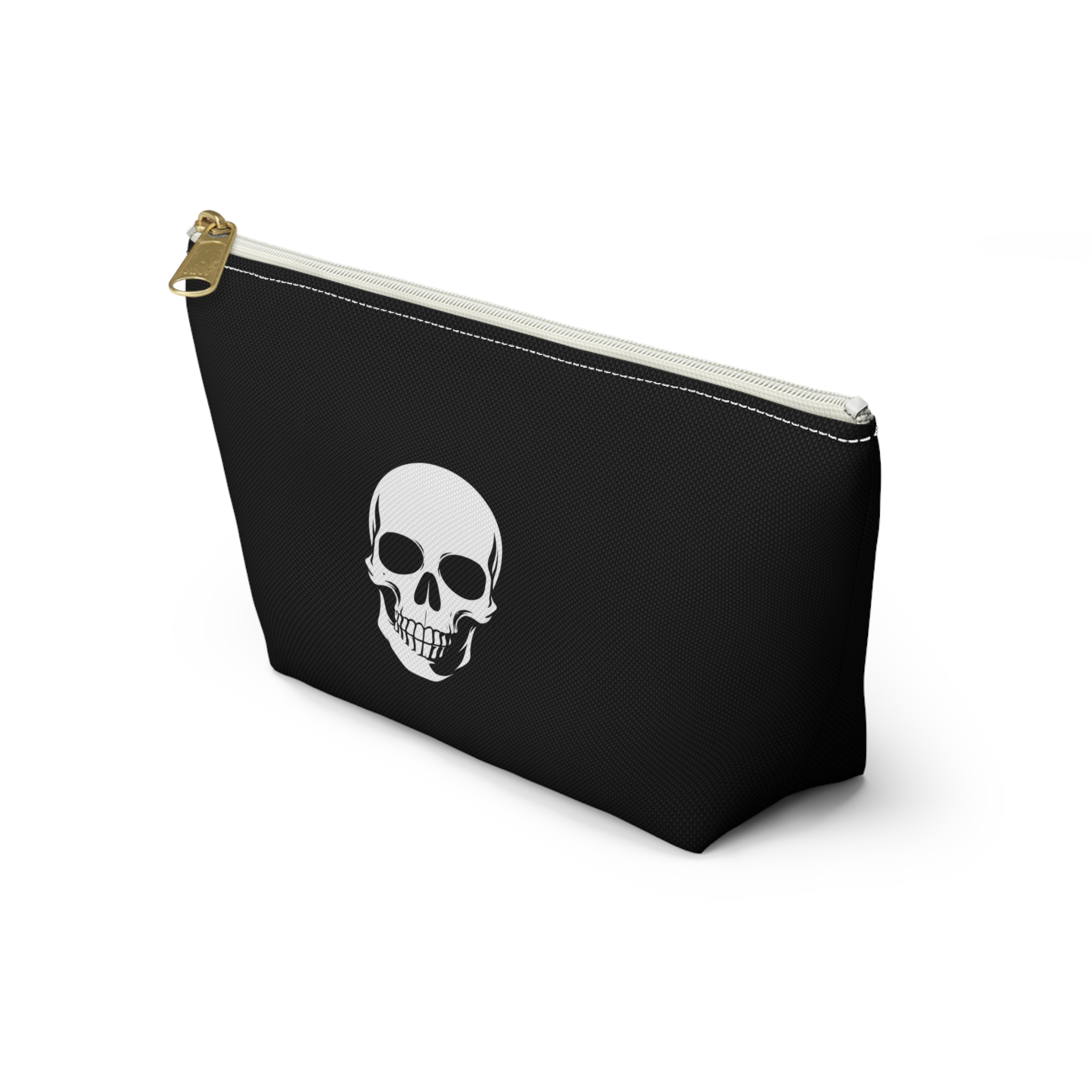 Skull Cosmetic Pouch — Black - Image 8