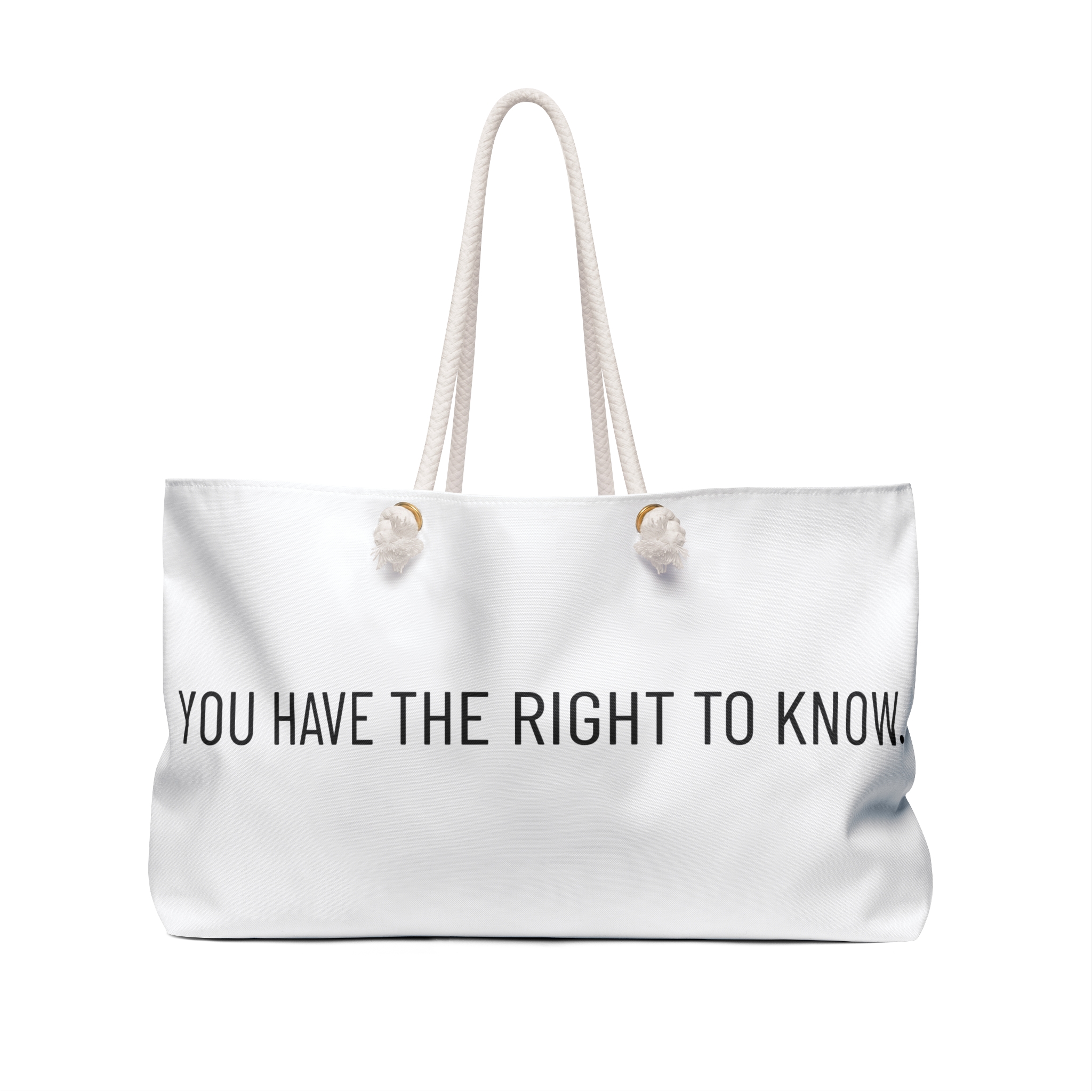 YHRK Beach Tote — Consciousness · LVL5 × LVL6 · Dye Sublimation - Image 3