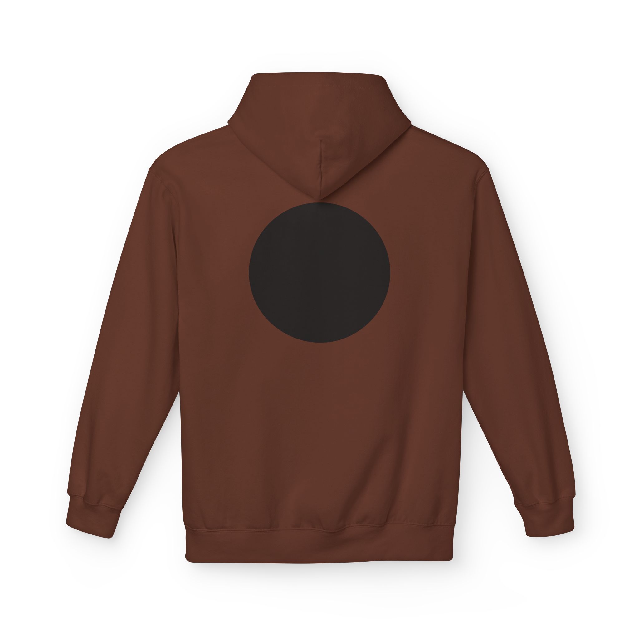 Stay Lucid Hoodie — Minimal Black Circle Graphic Pullover - Image 6
