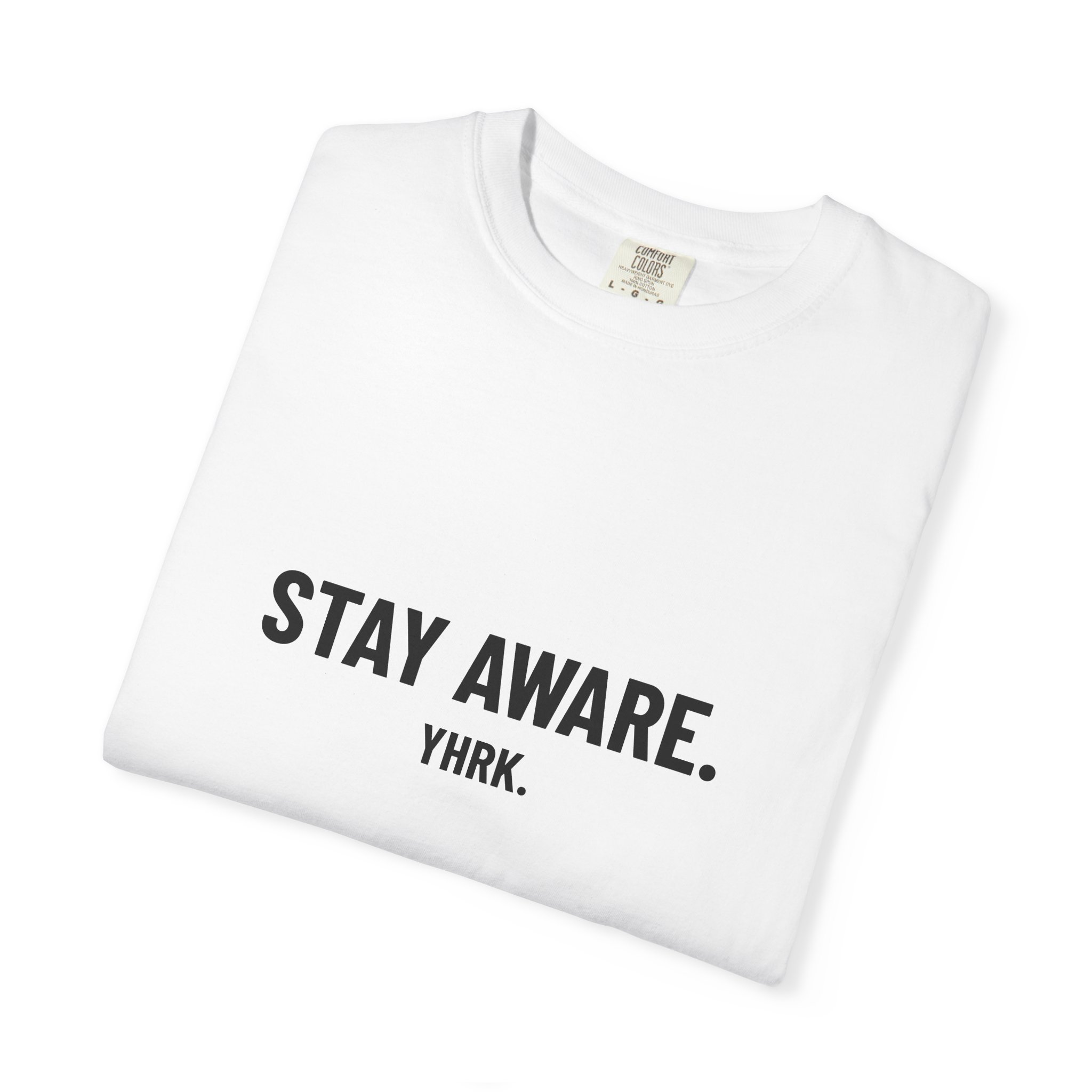 Stay Aware. Graphic T-Shirt — Minimalist Motivational Tee - Image 4