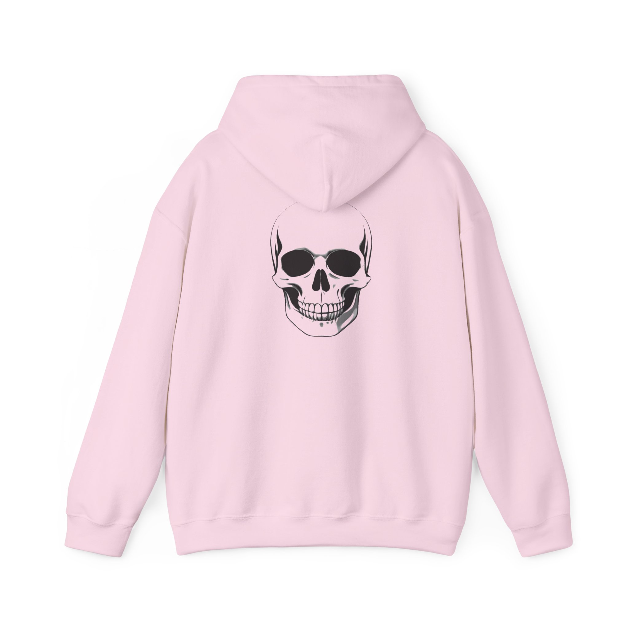 Skull Graphic Hoodie — Minimal Back Skull Design - Image 30