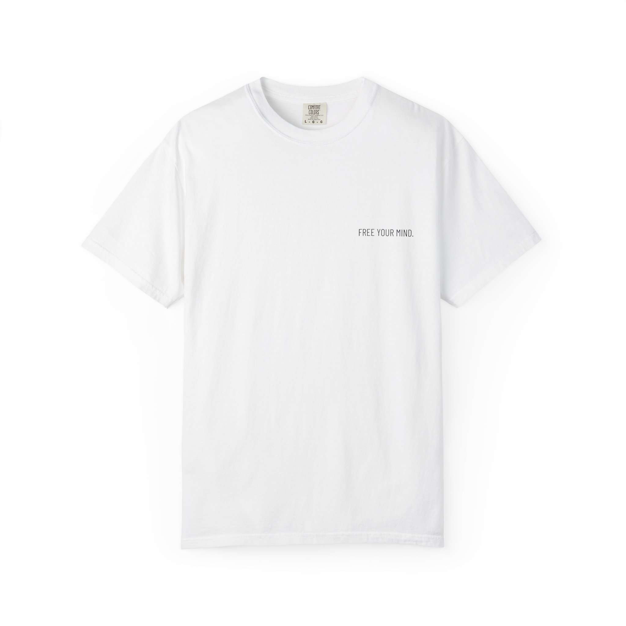 Skull Fade Graphic T-Shirt — 'I'M YOURS' Minimal Front, Distressed Back Art - Image 2