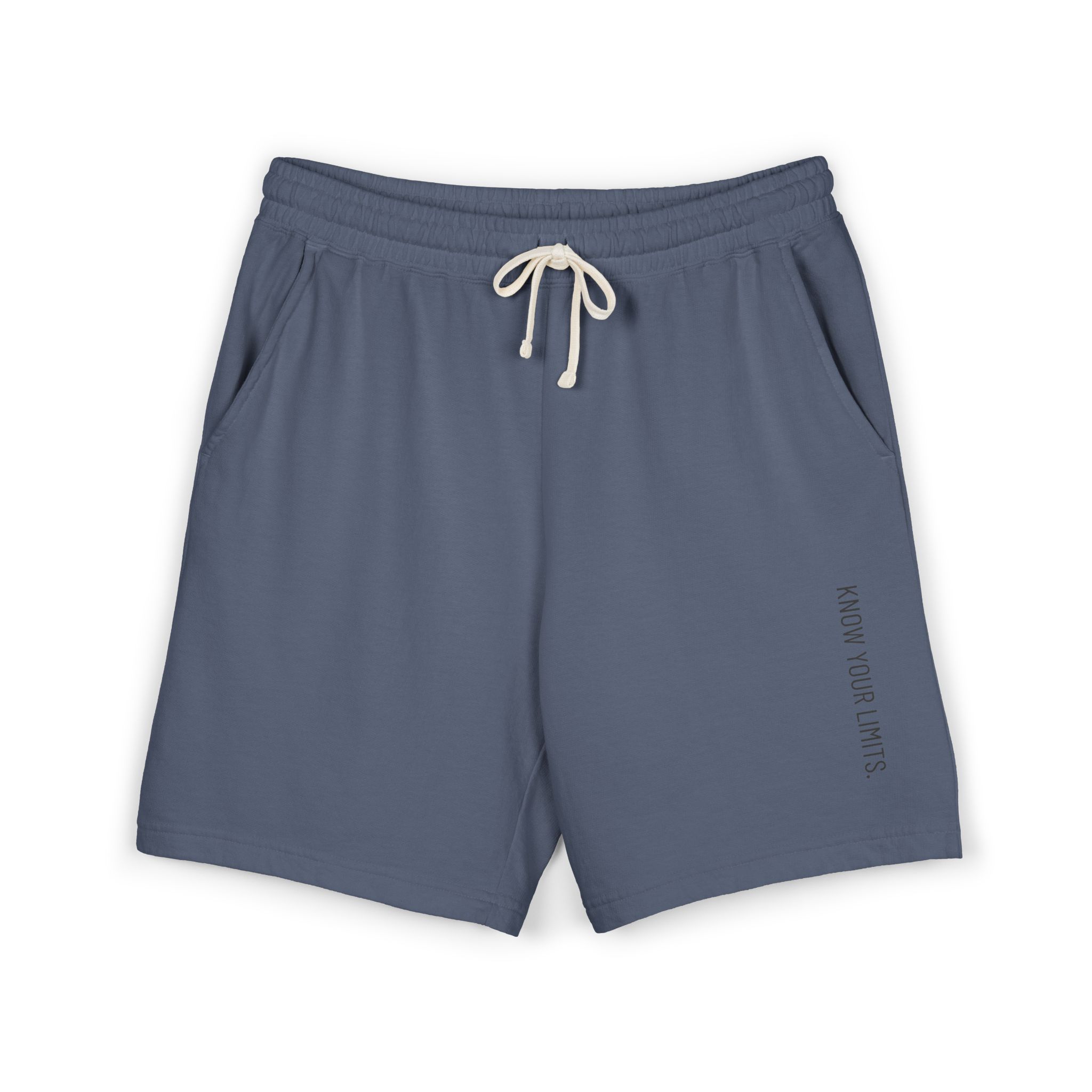 Lightweight Fleece Sweat Shorts — "Know Your Limits" Casual Lounge Shorts - Image 11