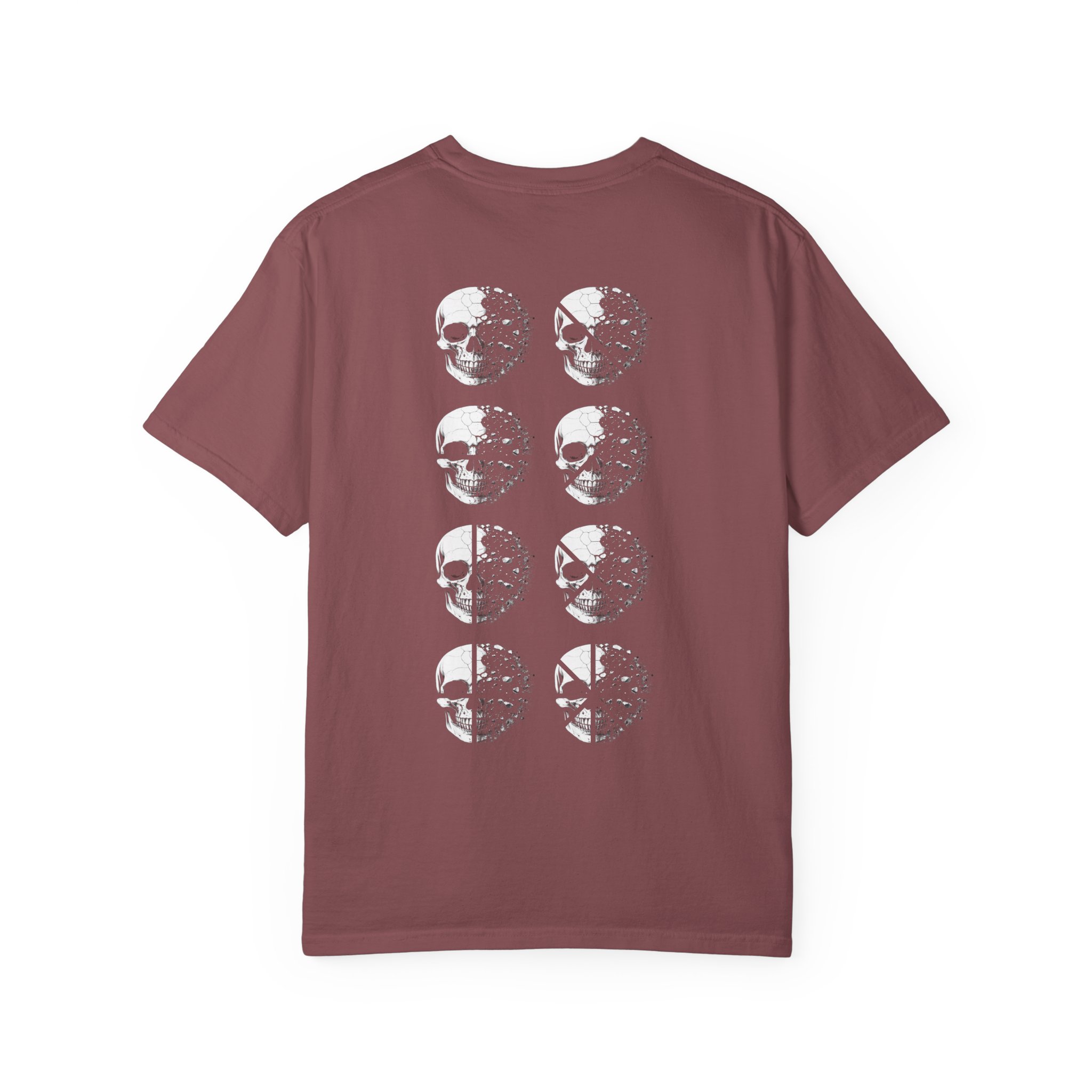 Peace Moon T-Shirt — Minimal 'Keep Going' Graphic Tee with Repeating Peace Moon Back Print - Image 12
