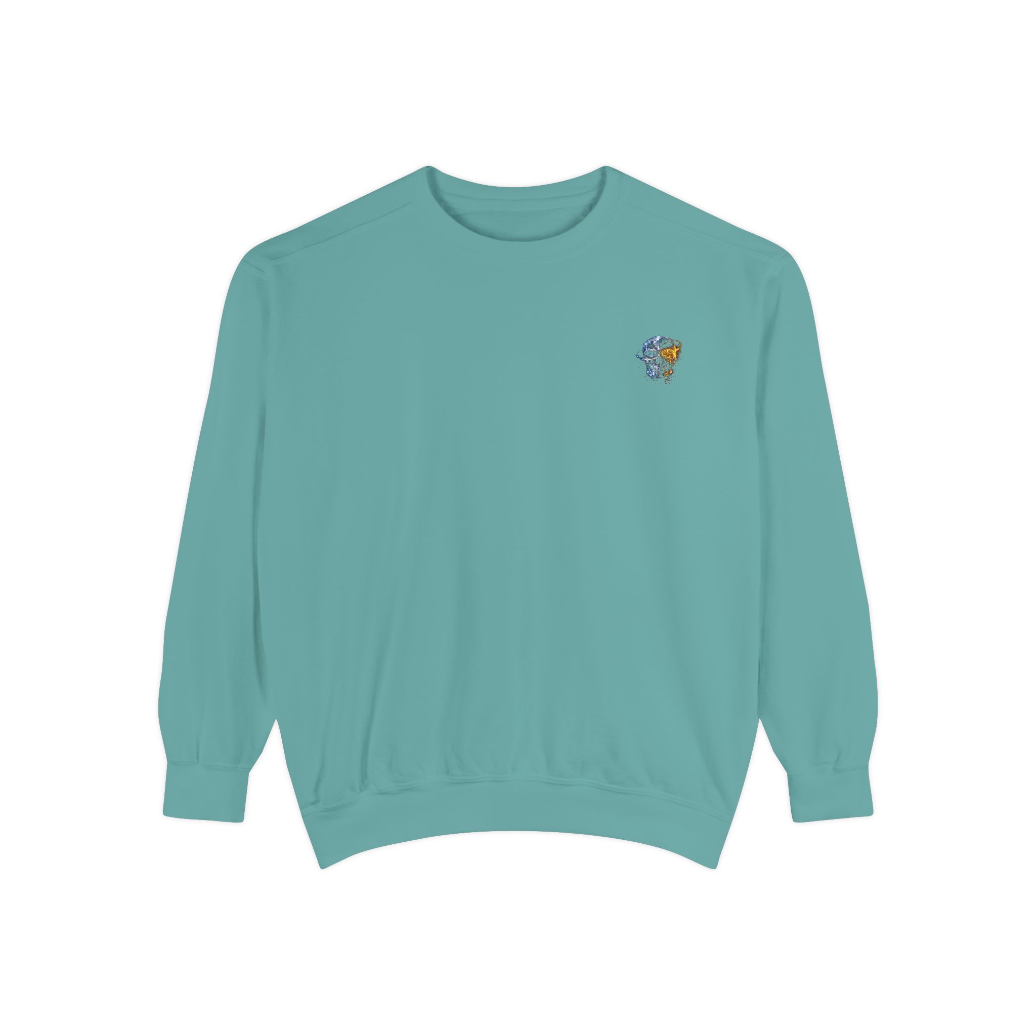 Minimalist Ice Cream Cone Sweatshirt – Cute Small Chest Graphic Cozy Crewneck - Image 18
