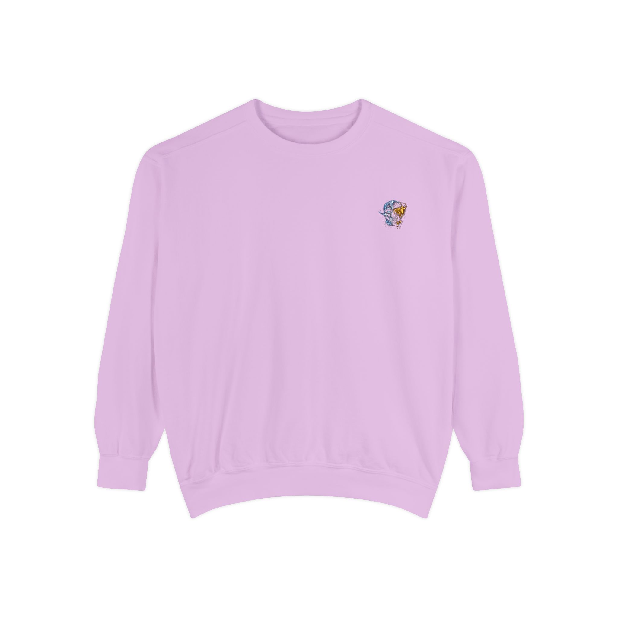 Minimalist Ice Cream Cone Sweatshirt – Cute Small Chest Graphic Cozy Crewneck - Image 34