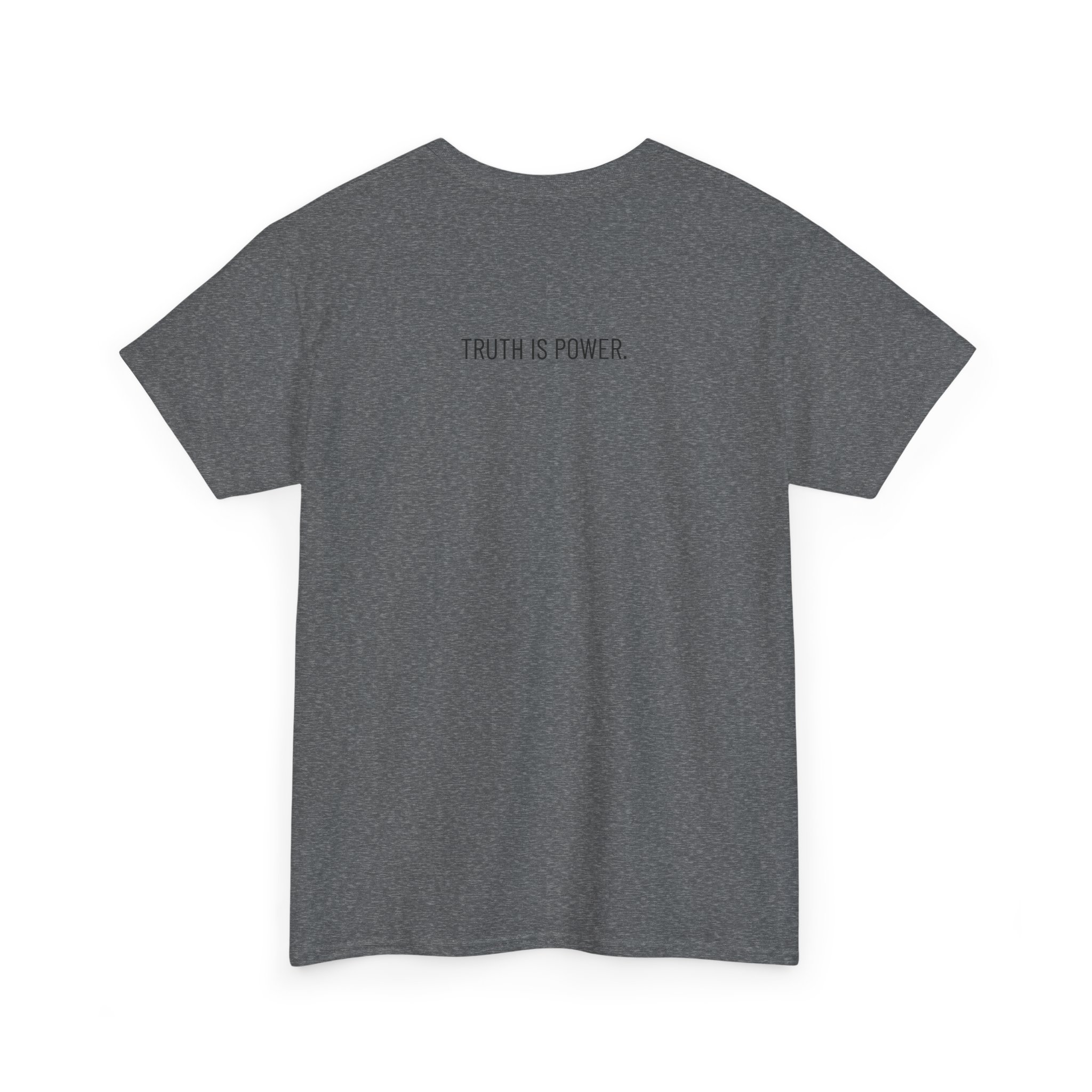 Skull Split Graphic Tee – “Truth Is Power” Statement T-Shirt - Image 37