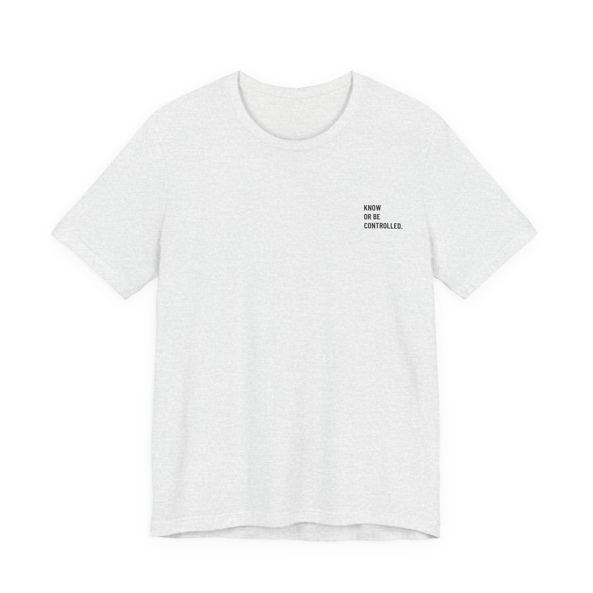 Minimalist Chest Script Tee — 'Kinda Out Of Control' Casual Graphic T‑Shirt - Image 10