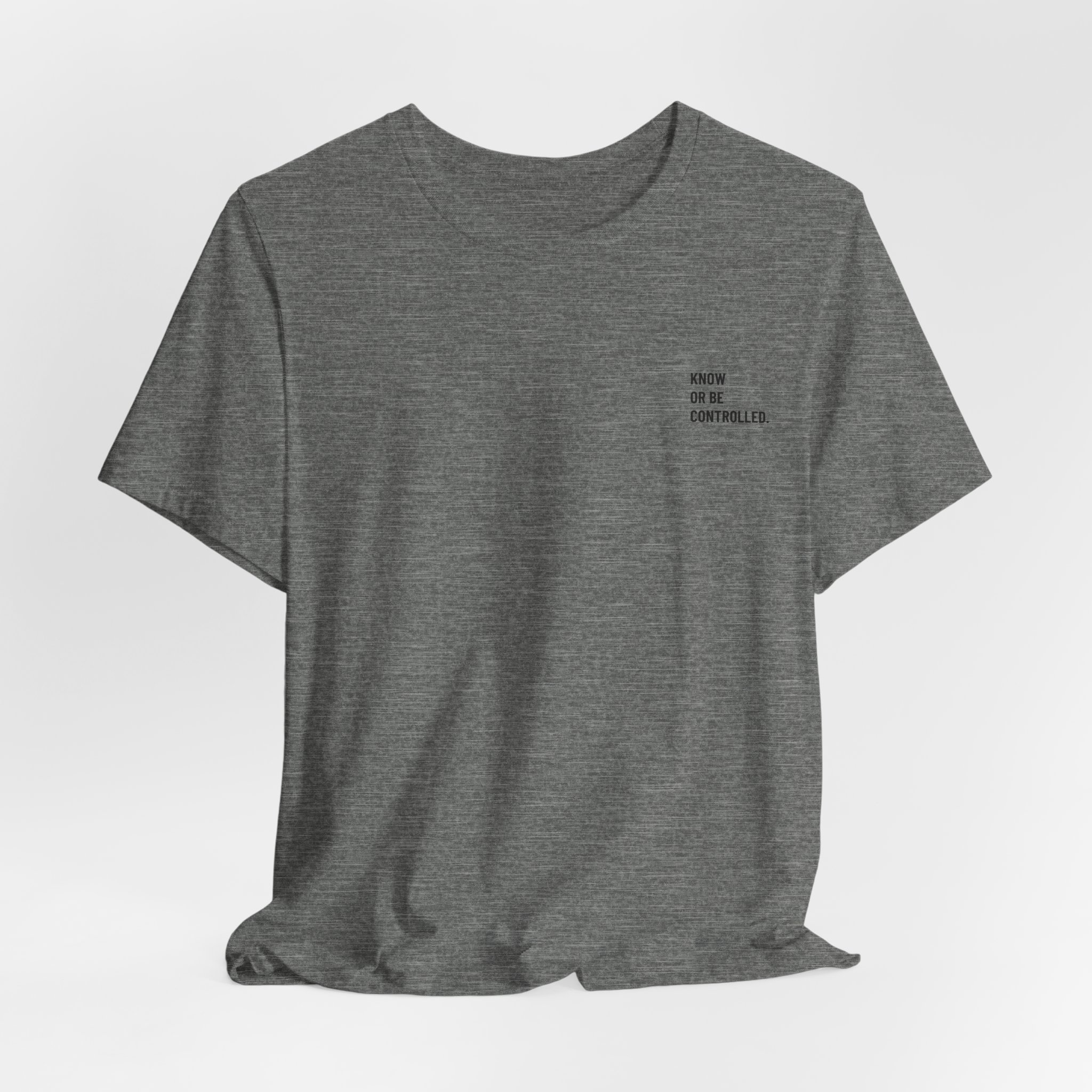 Minimalist Chest Script Tee — 'Kinda Out Of Control' Casual Graphic T‑Shirt - Image 21