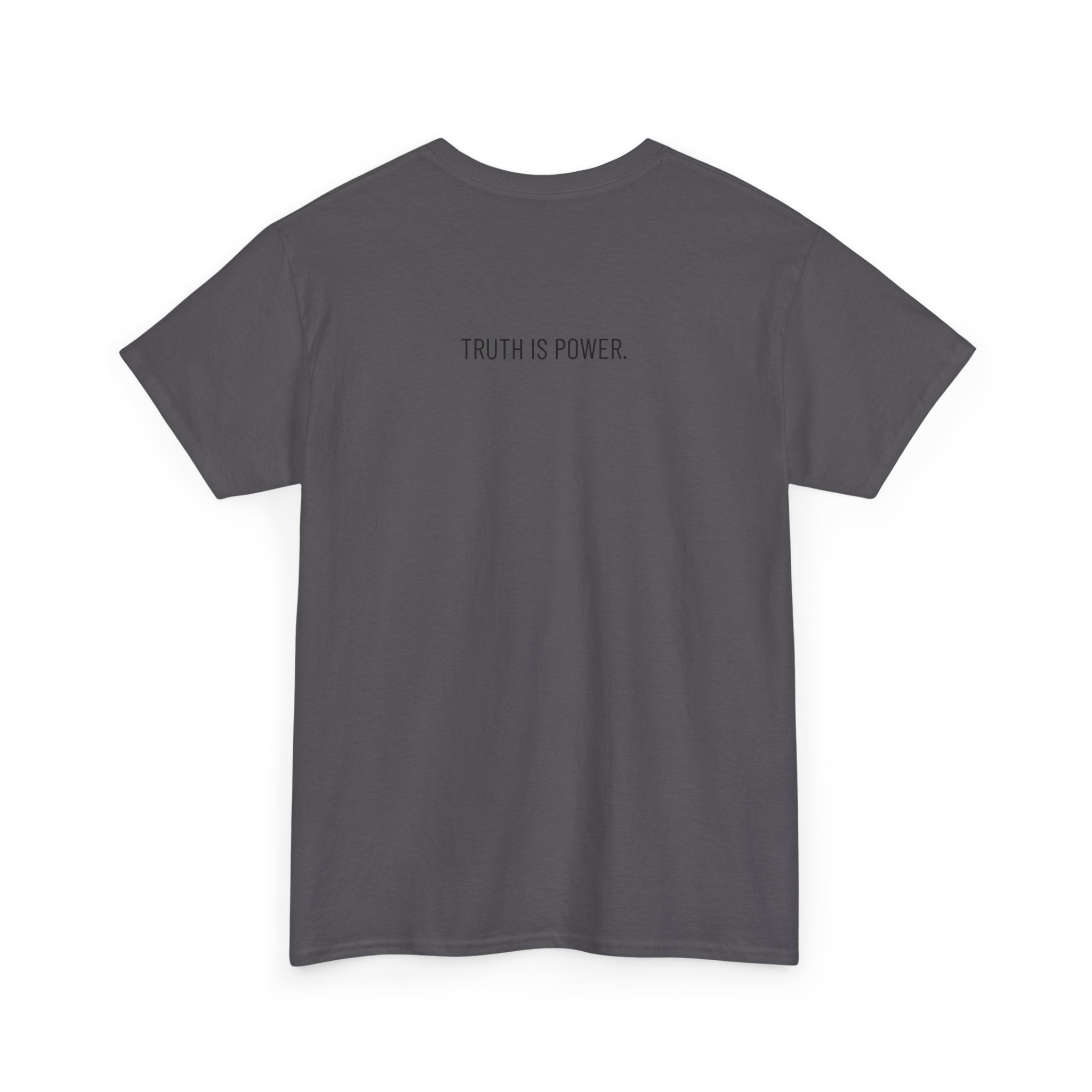 Skull Split Graphic Tee – “Truth Is Power” Statement T-Shirt - Image 45