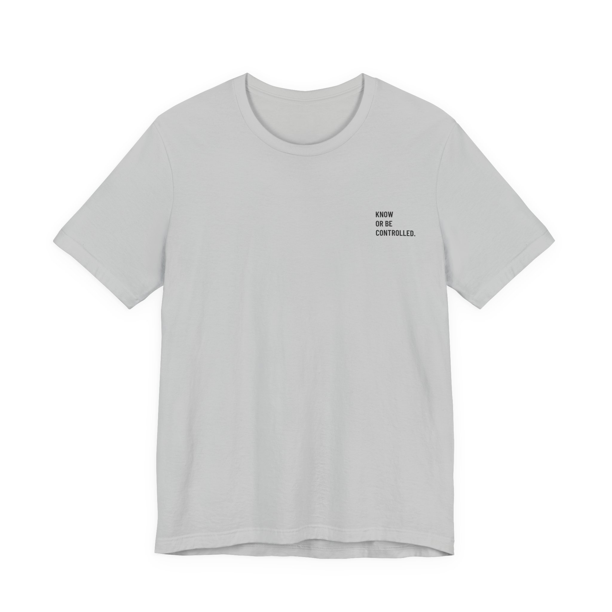 Minimalist Chest Script Tee — 'Kinda Out Of Control' Casual Graphic T‑Shirt - Image 14