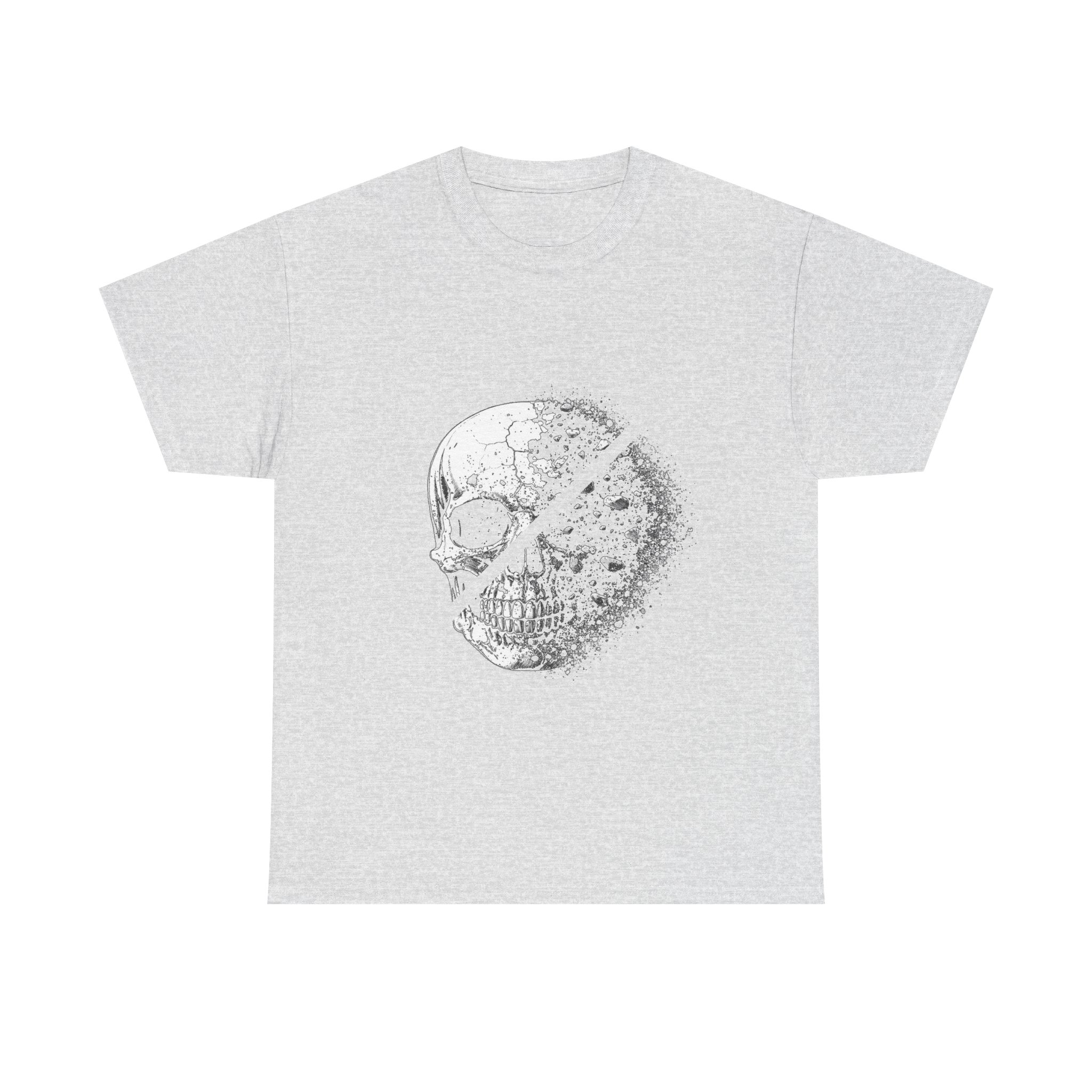 Skull Split Graphic Tee – “Truth Is Power” Statement T-Shirt - Image 10