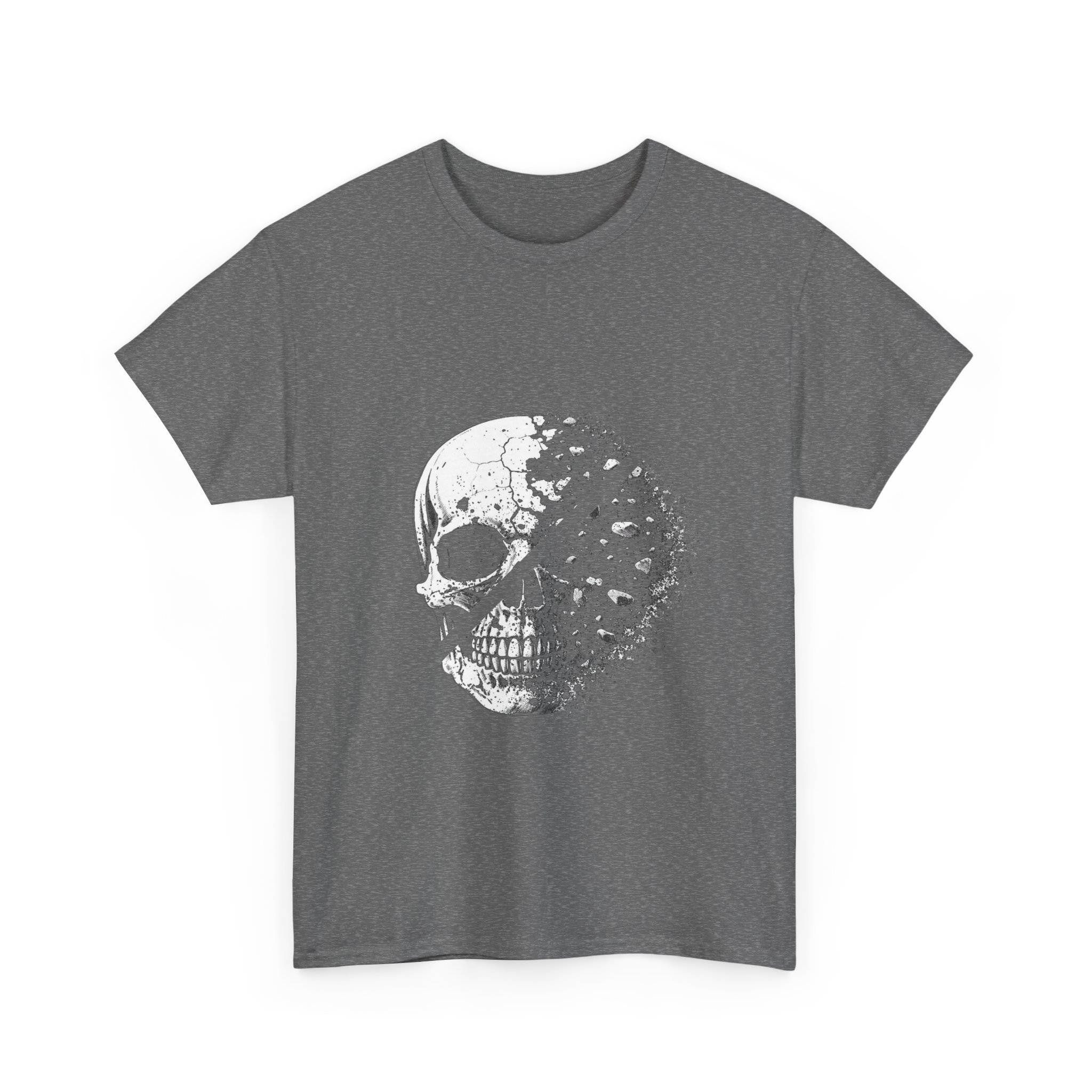 Skull Split Graphic Tee – “Truth Is Power” Statement T-Shirt - Image 48