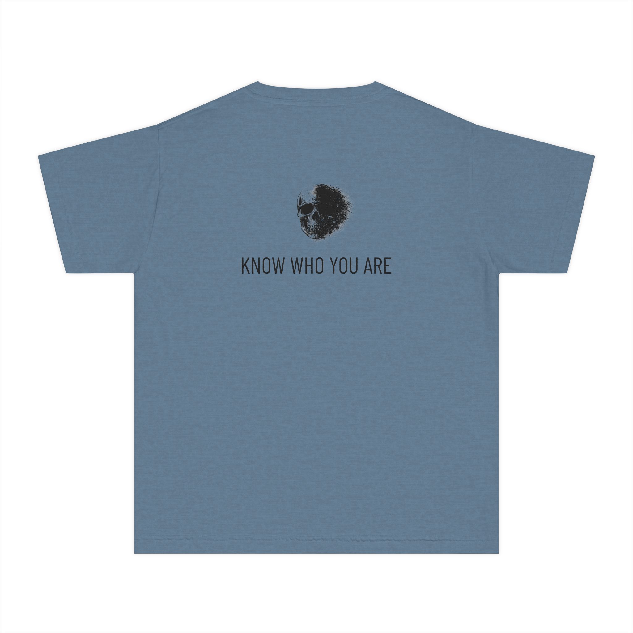 TEST GRAND MERE Youth Tee — 'Know Who You Are' Skull Graphic - Image 19