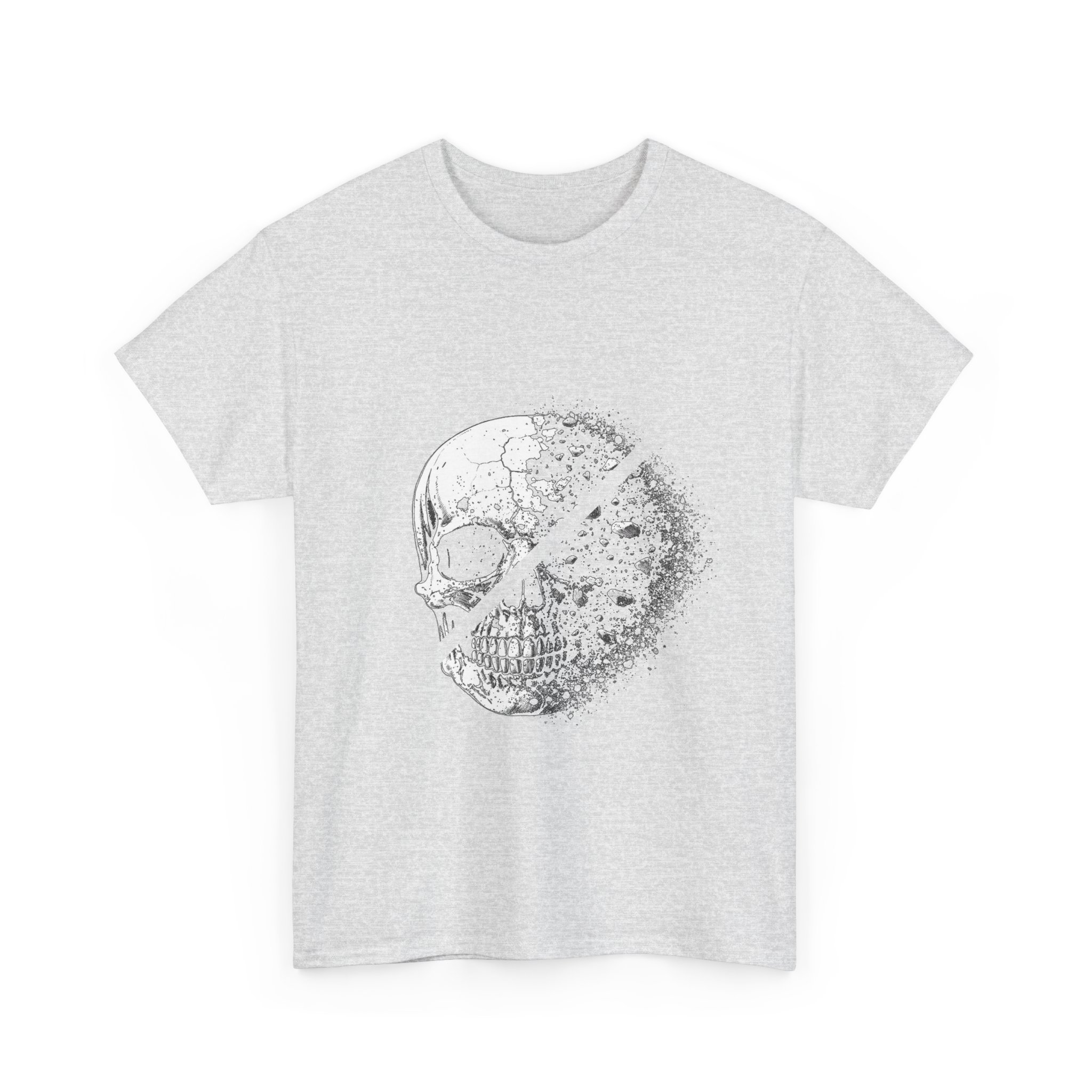 Skull Split Graphic Tee – “Truth Is Power” Statement T-Shirt - Image 8