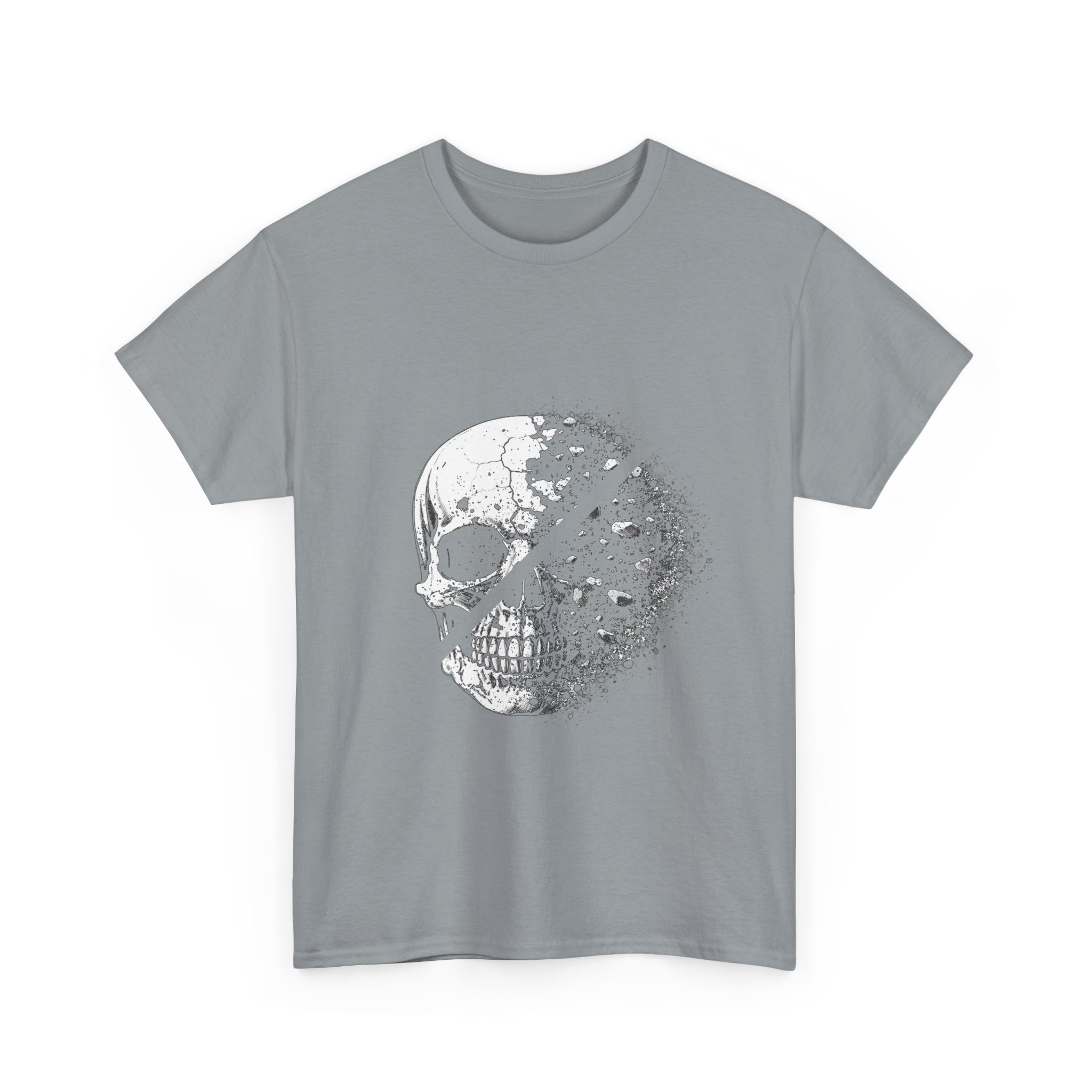 Skull Split Graphic Tee – “Truth Is Power” Statement T-Shirt - Image 32