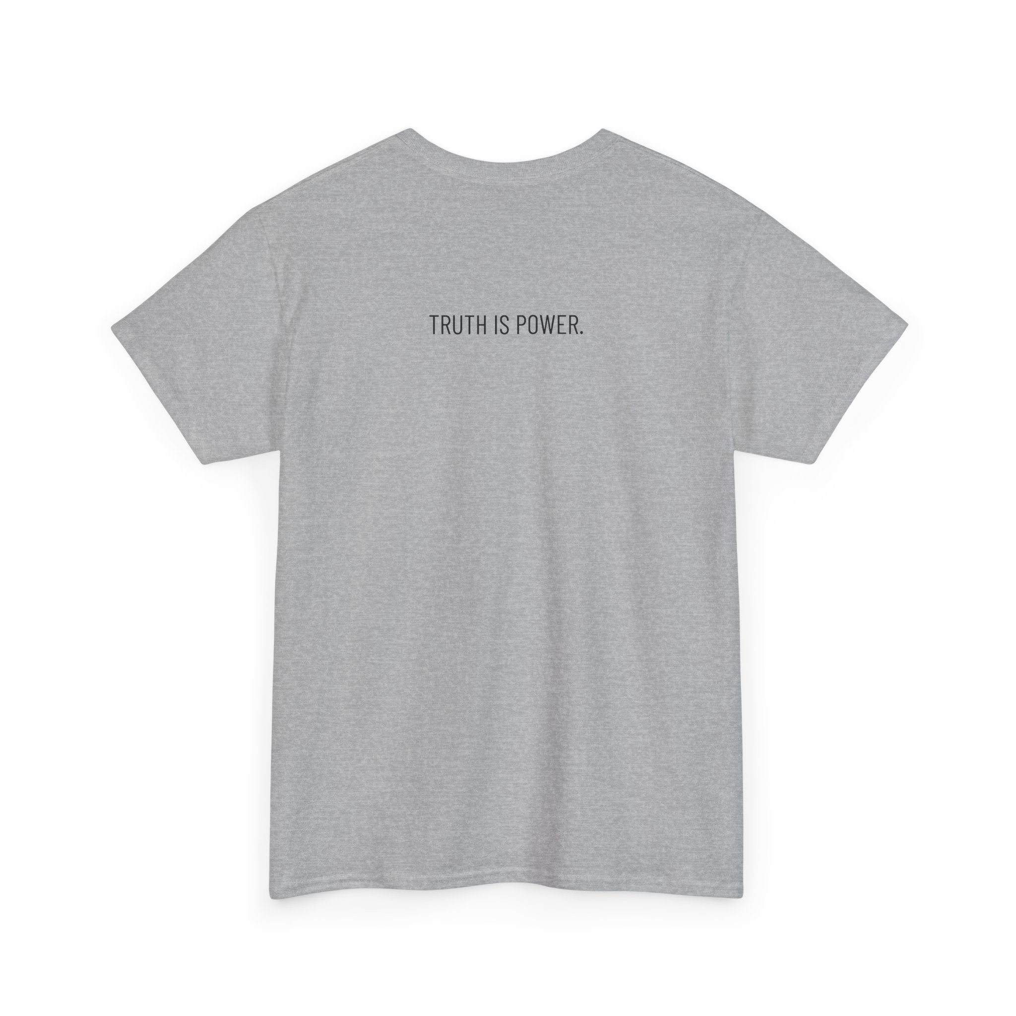 Skull Split Graphic Tee – “Truth Is Power” Statement T-Shirt - Image 25