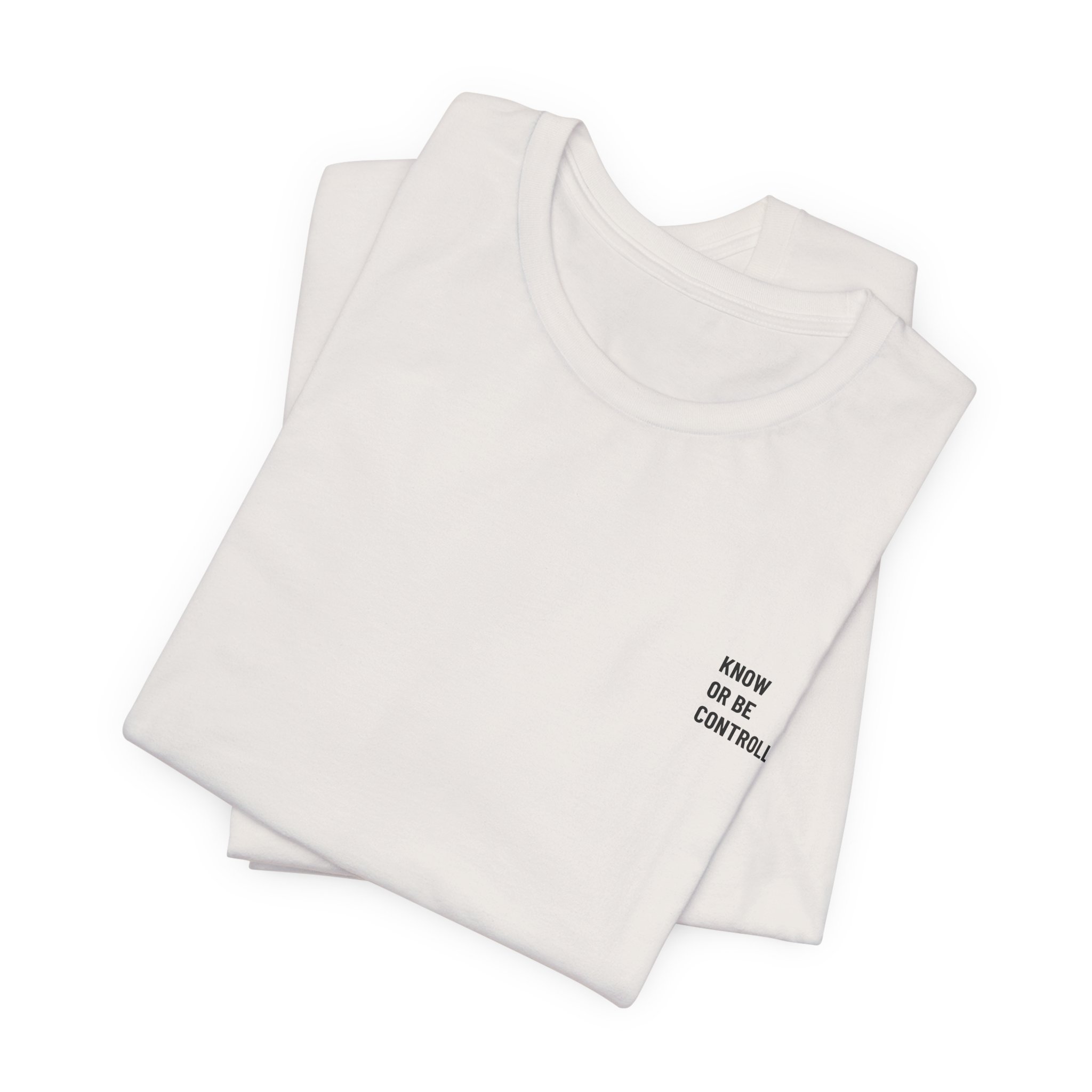 Minimalist Chest Script Tee — 'Kinda Out Of Control' Casual Graphic T‑Shirt - Image 24