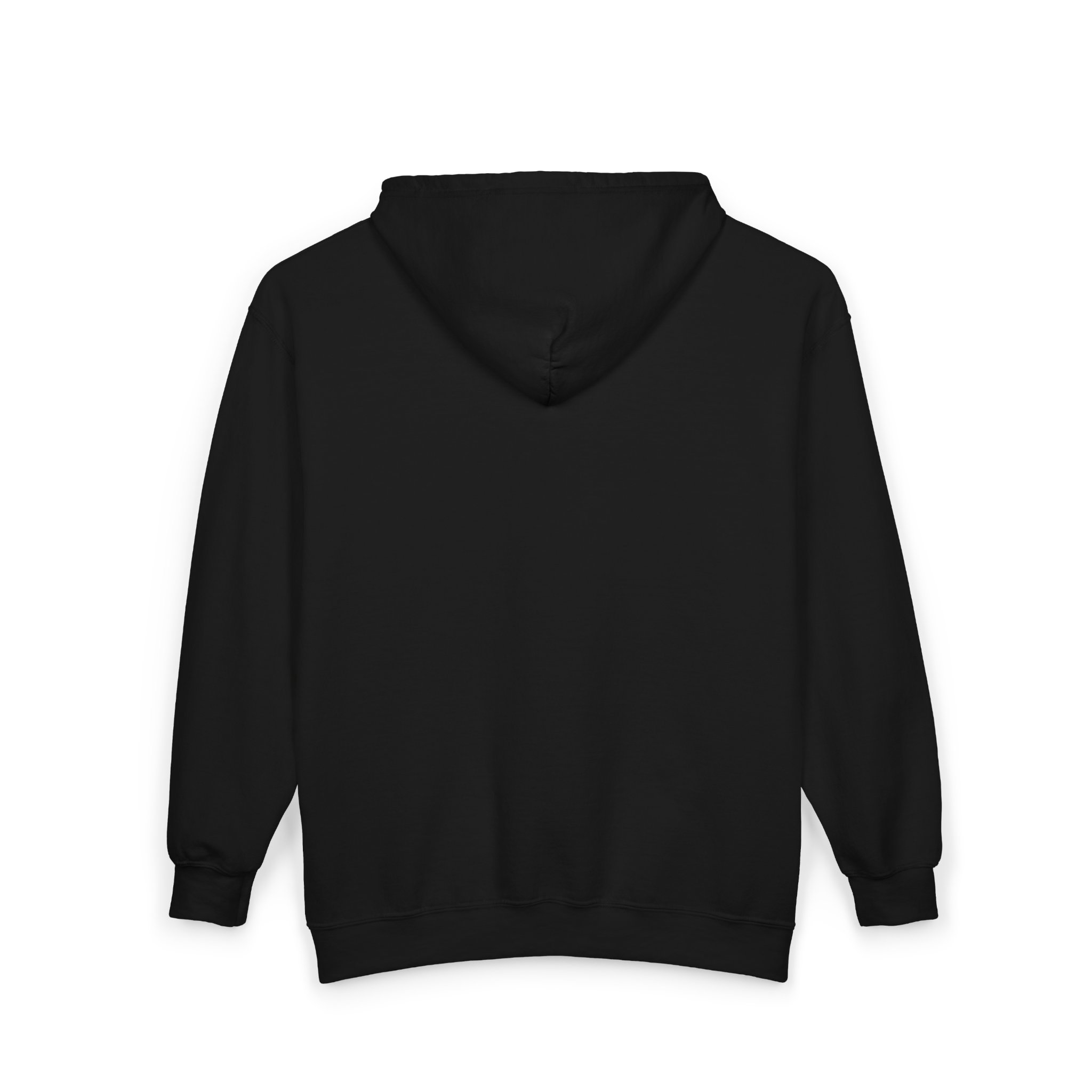 Skull Moon Zip Hoodie — Half Skull, Half Moon Gothic Zip-Up - Image 5