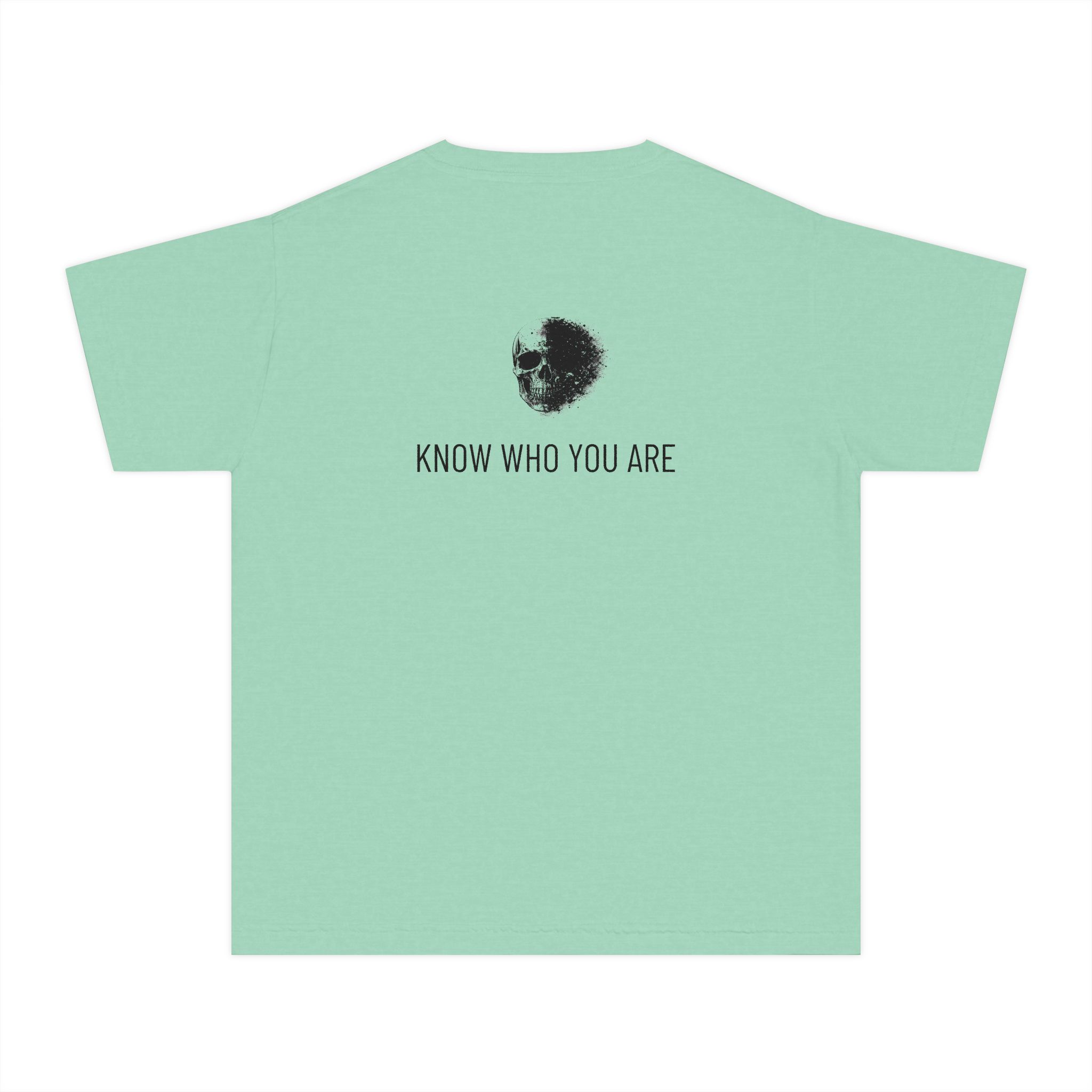 TEST GRAND MERE Youth Tee — 'Know Who You Are' Skull Graphic - Image 11