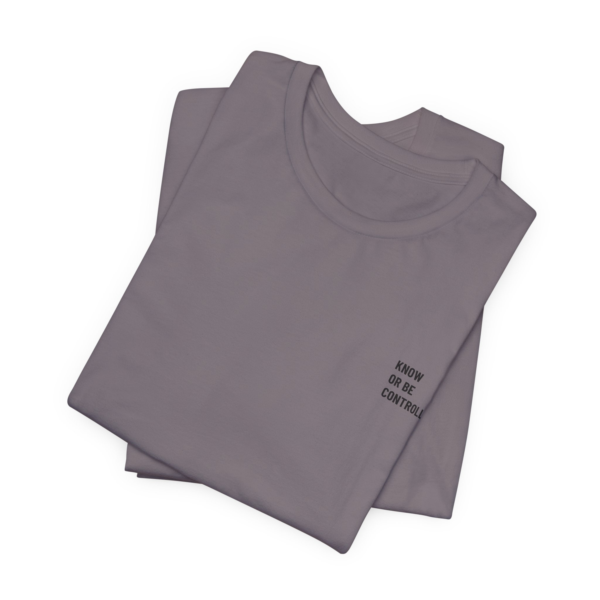 Minimalist Chest Script Tee — 'Kinda Out Of Control' Casual Graphic T‑Shirt - Image 52
