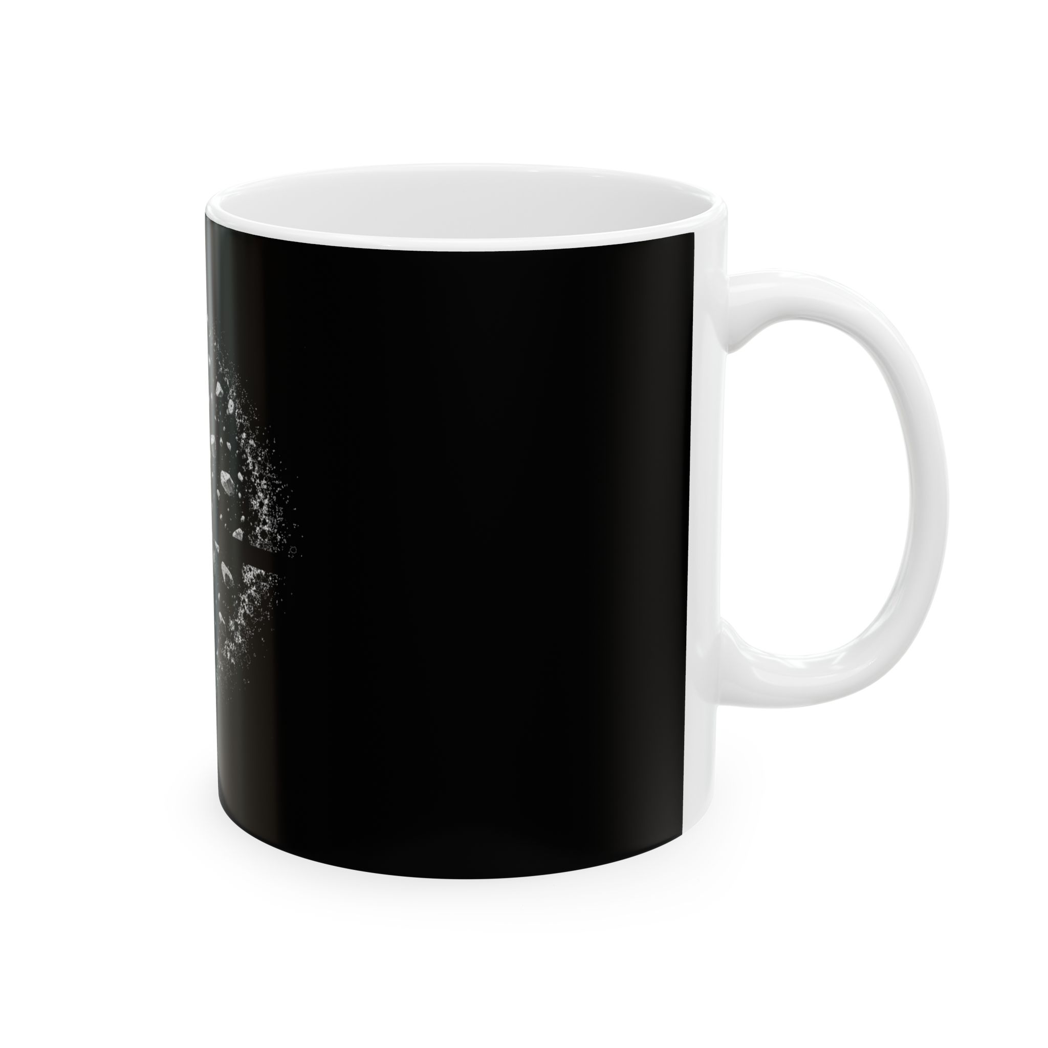 Skull Eclipse Ceramic Mug — Half Skull, Half Moon Gothic Coffee Cup (11oz/15oz) - Image 5